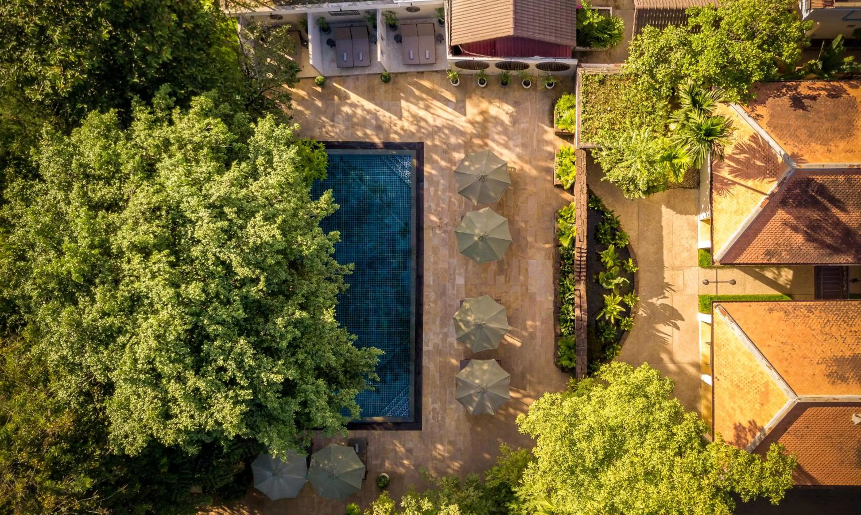 Bird's eye view in Heritage Suites Hotel