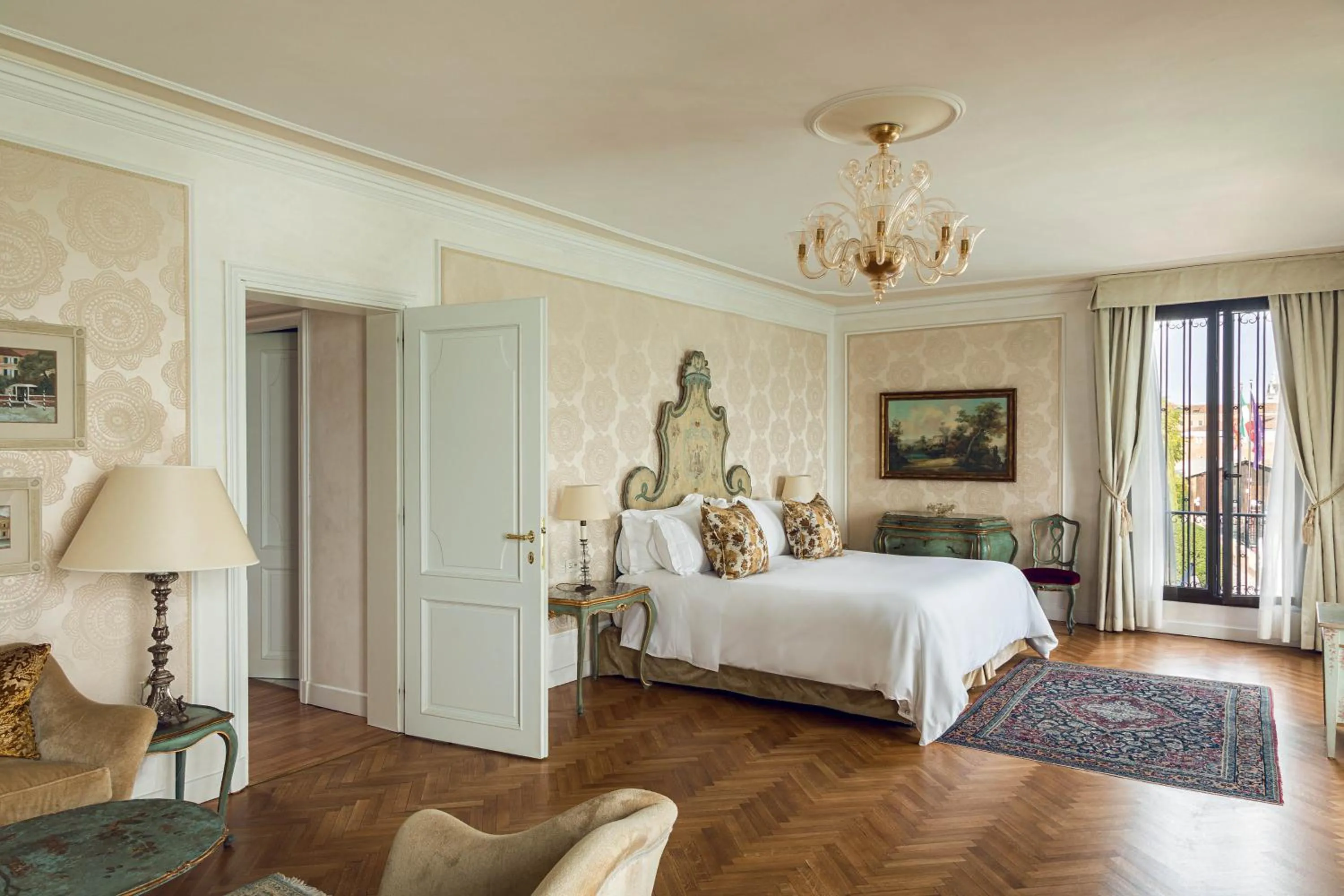 Bedroom, Bed in Hotel Cipriani, A Belmond Hotel, Venice