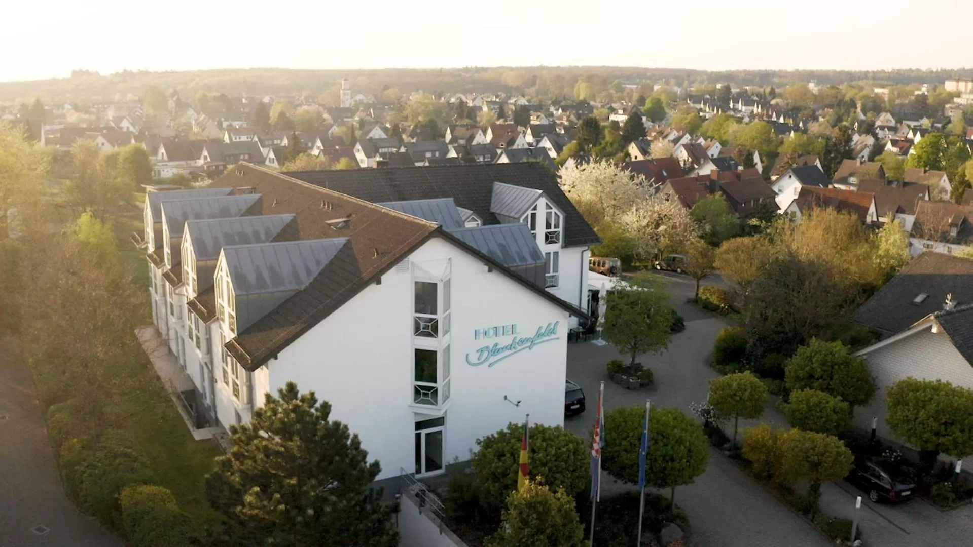 Bird's eye view in Hotel Blankenfeld