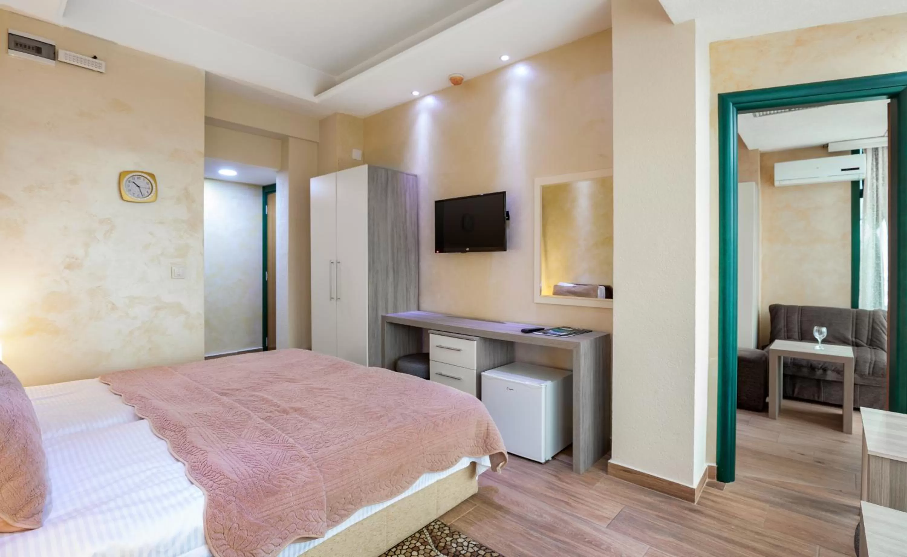 City view, Bed in Hotel Green Center Gili