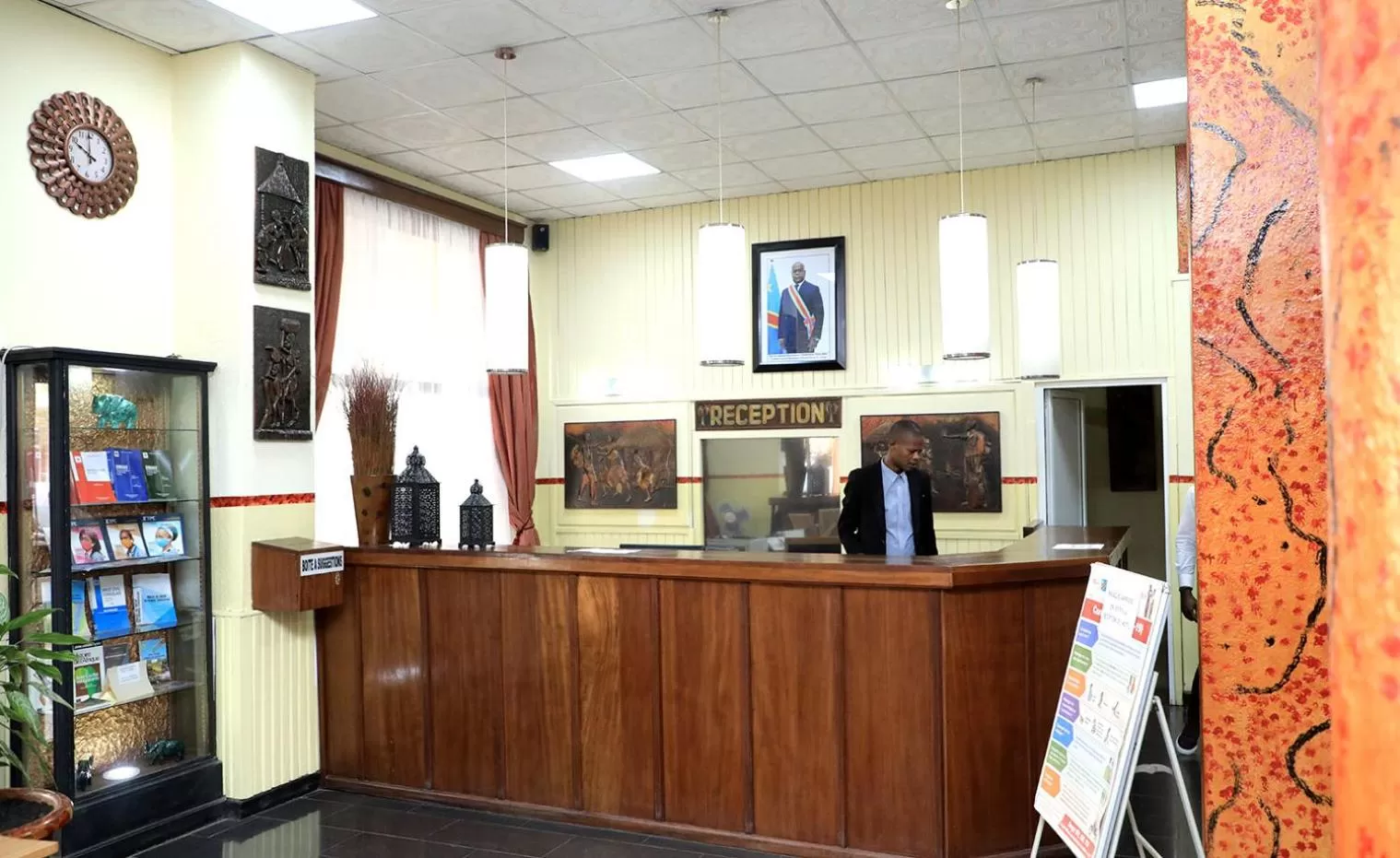 Lobby or reception in Park Hotel