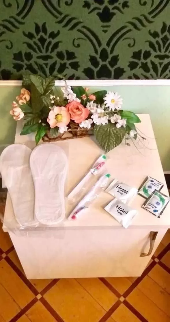 Decorative detail in Royal Boutique Hotel on Kievyan