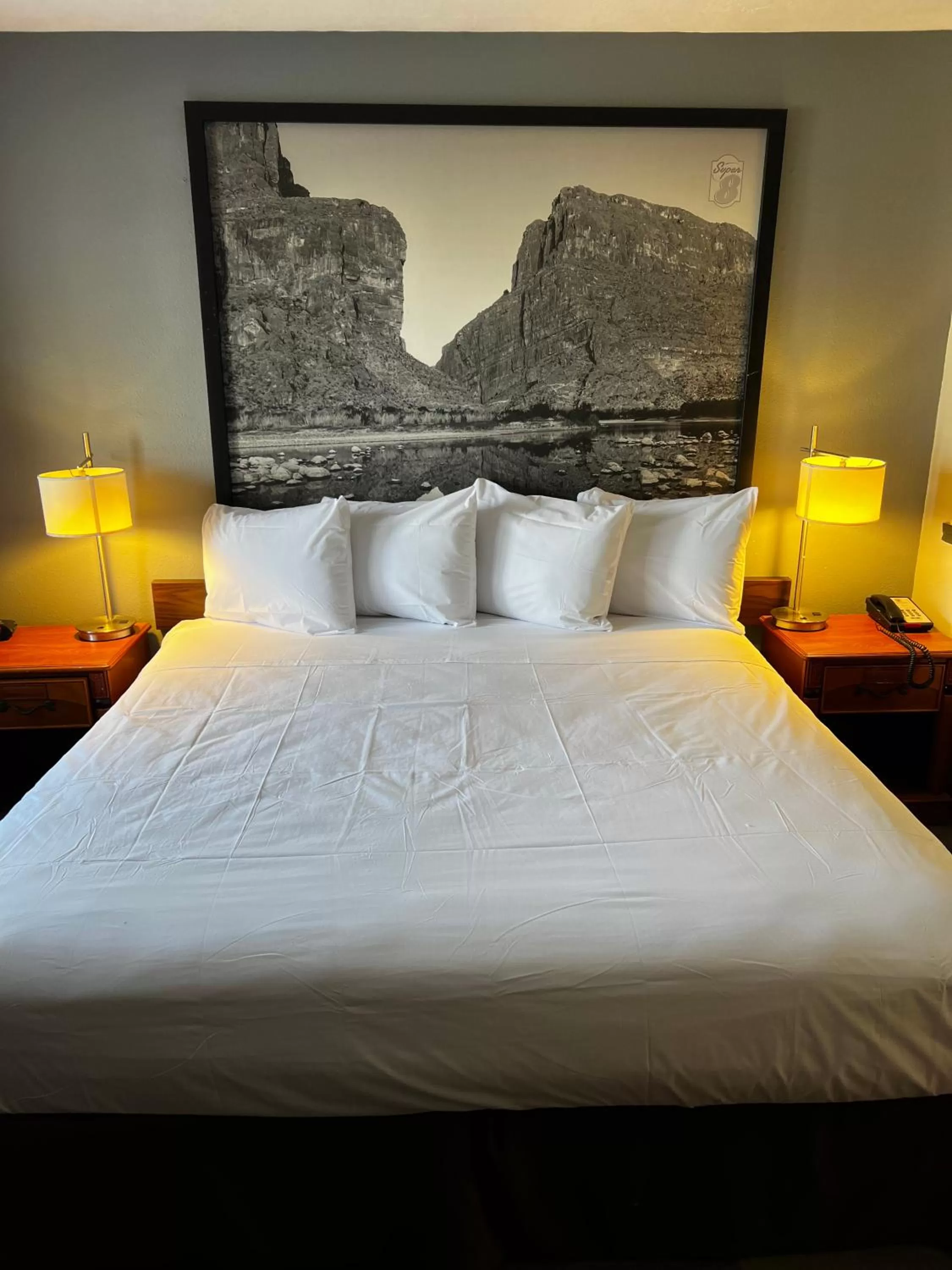 Bed in Super 8 by Wyndham Sealy