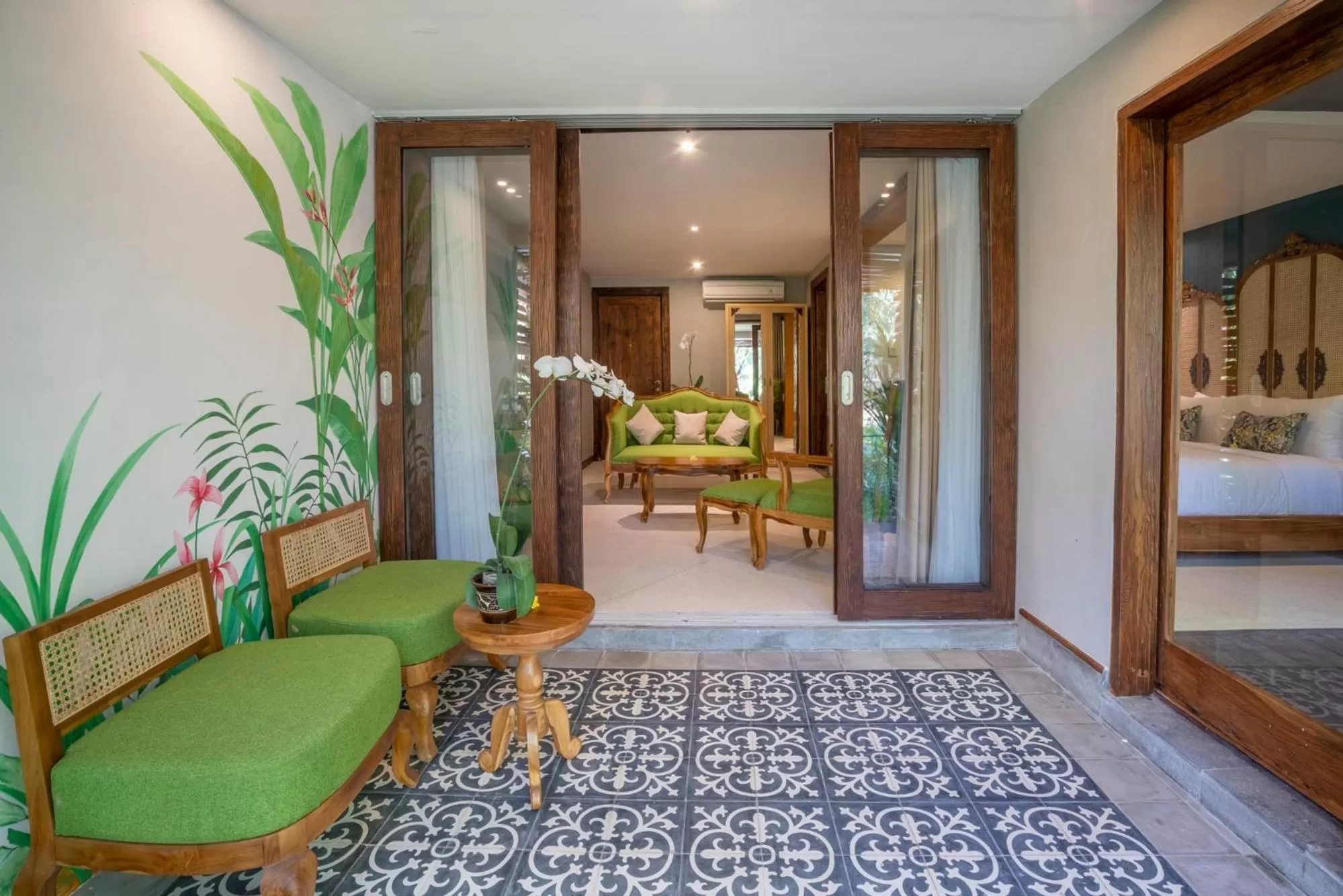 Balcony/Terrace in Menzel Ubud