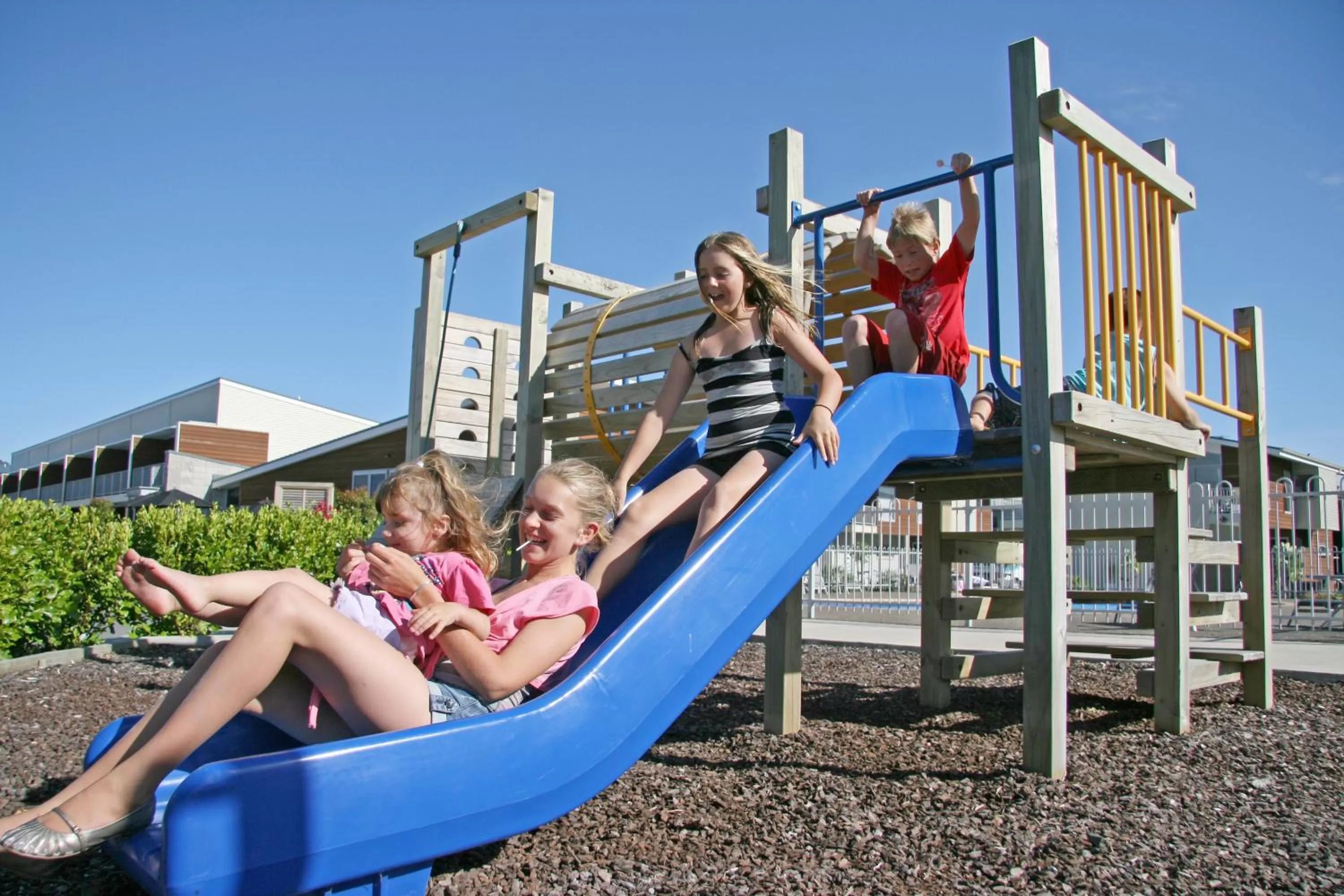 Children play ground in Oceans Resort Whitianga