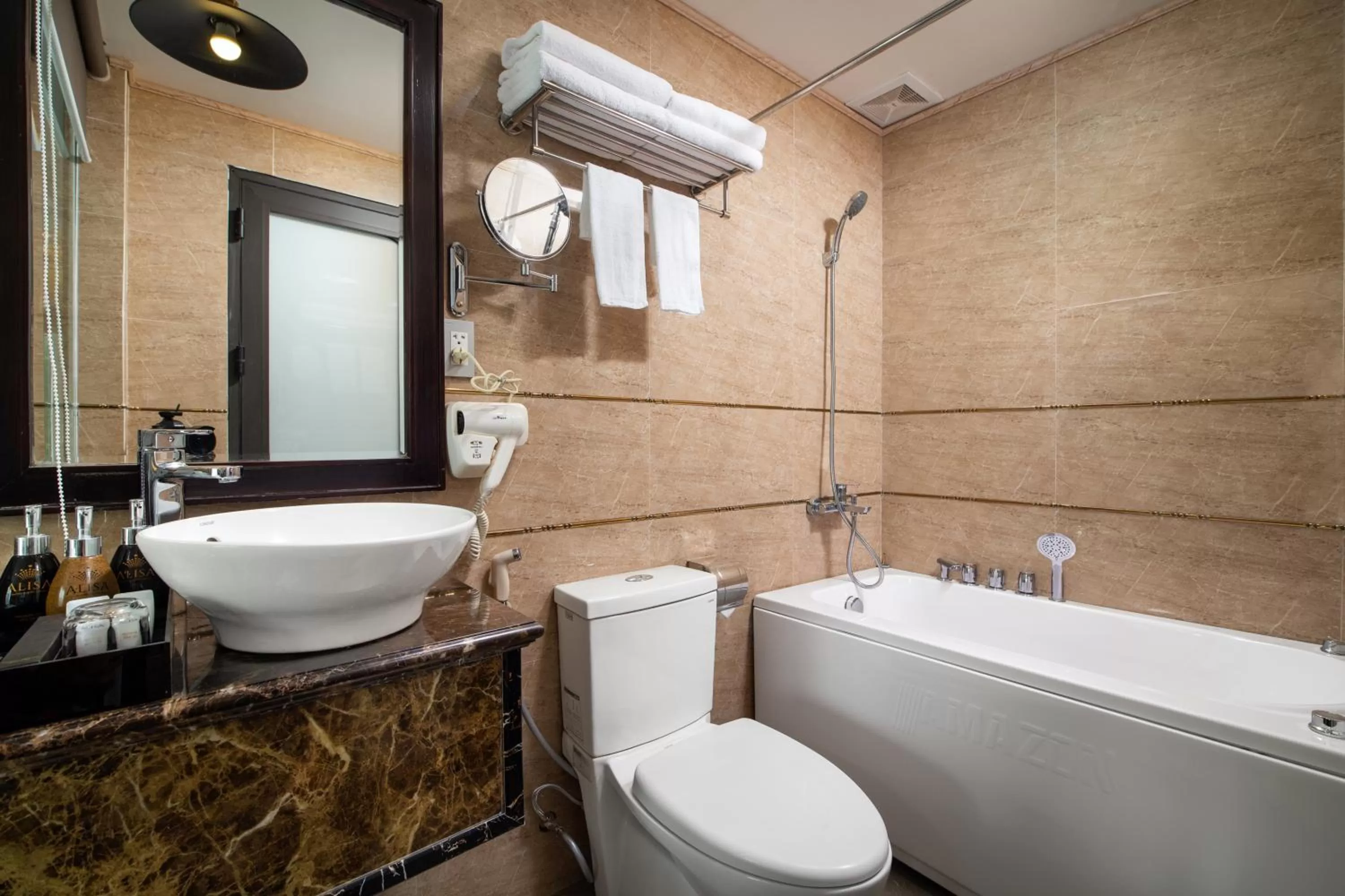 Bathroom in Alisa Hotel & Spa