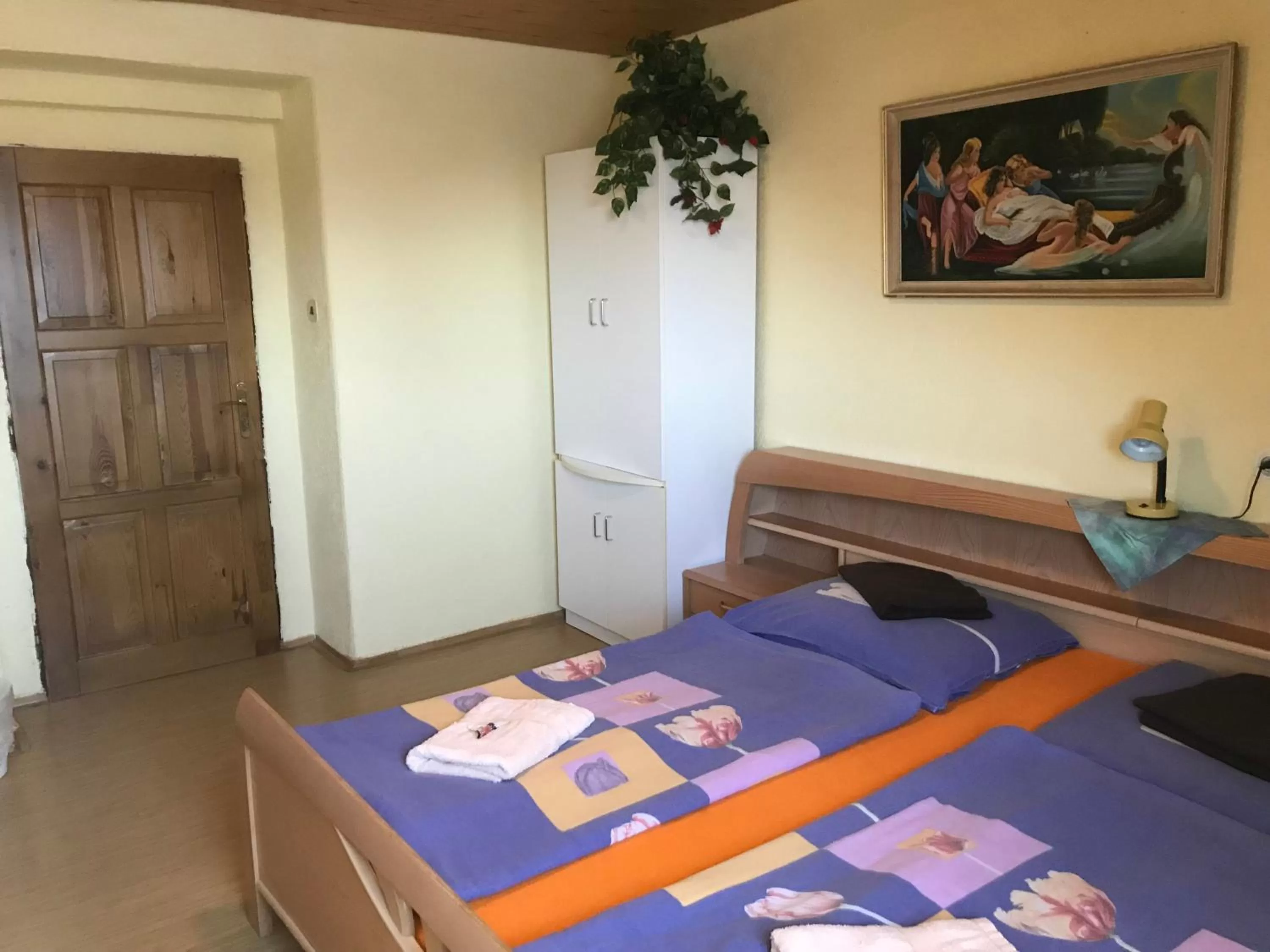 Bedroom, Bed in Hotel Chata