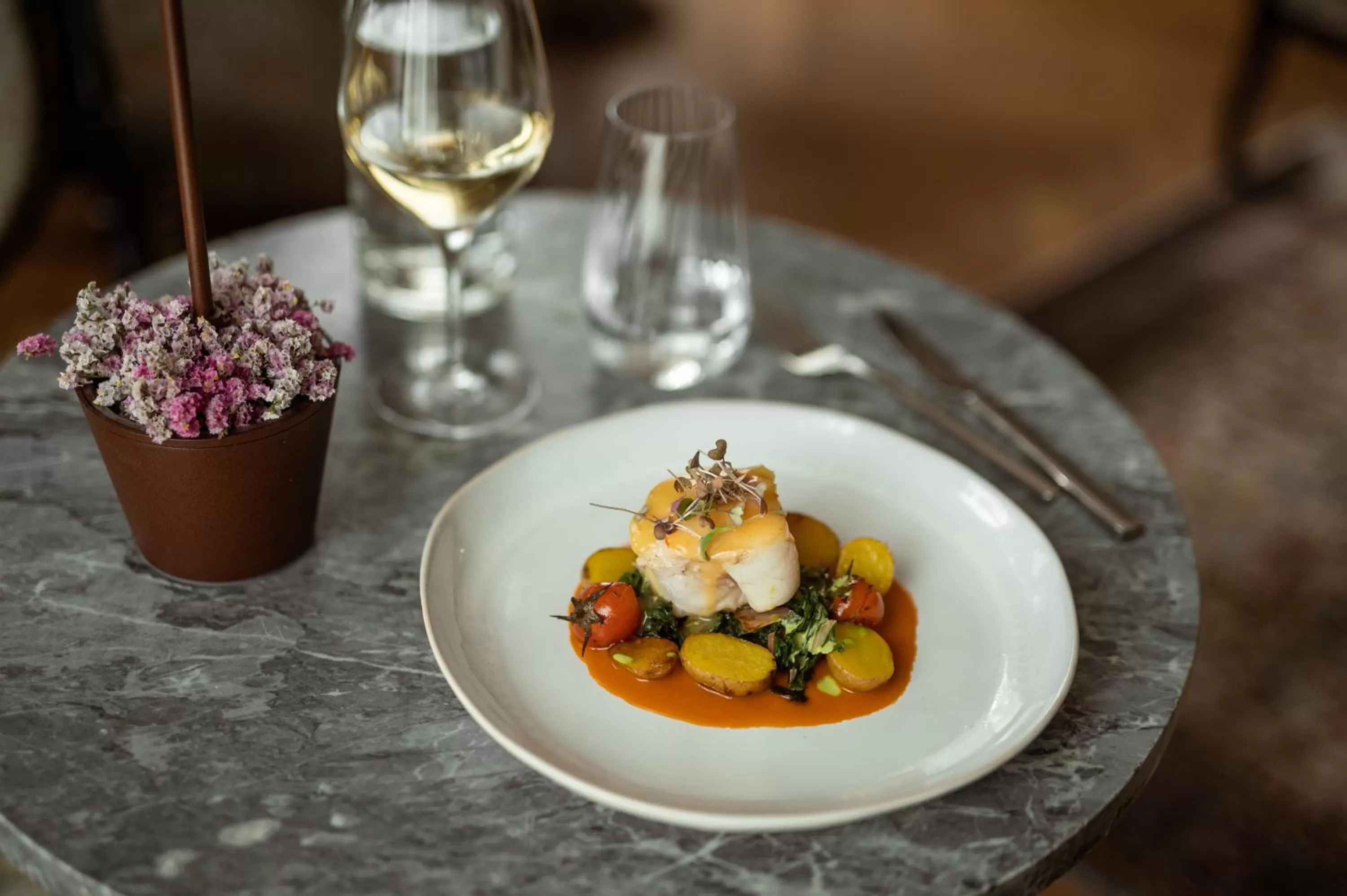 Restaurant/places to eat in Hotel Europa Splendid