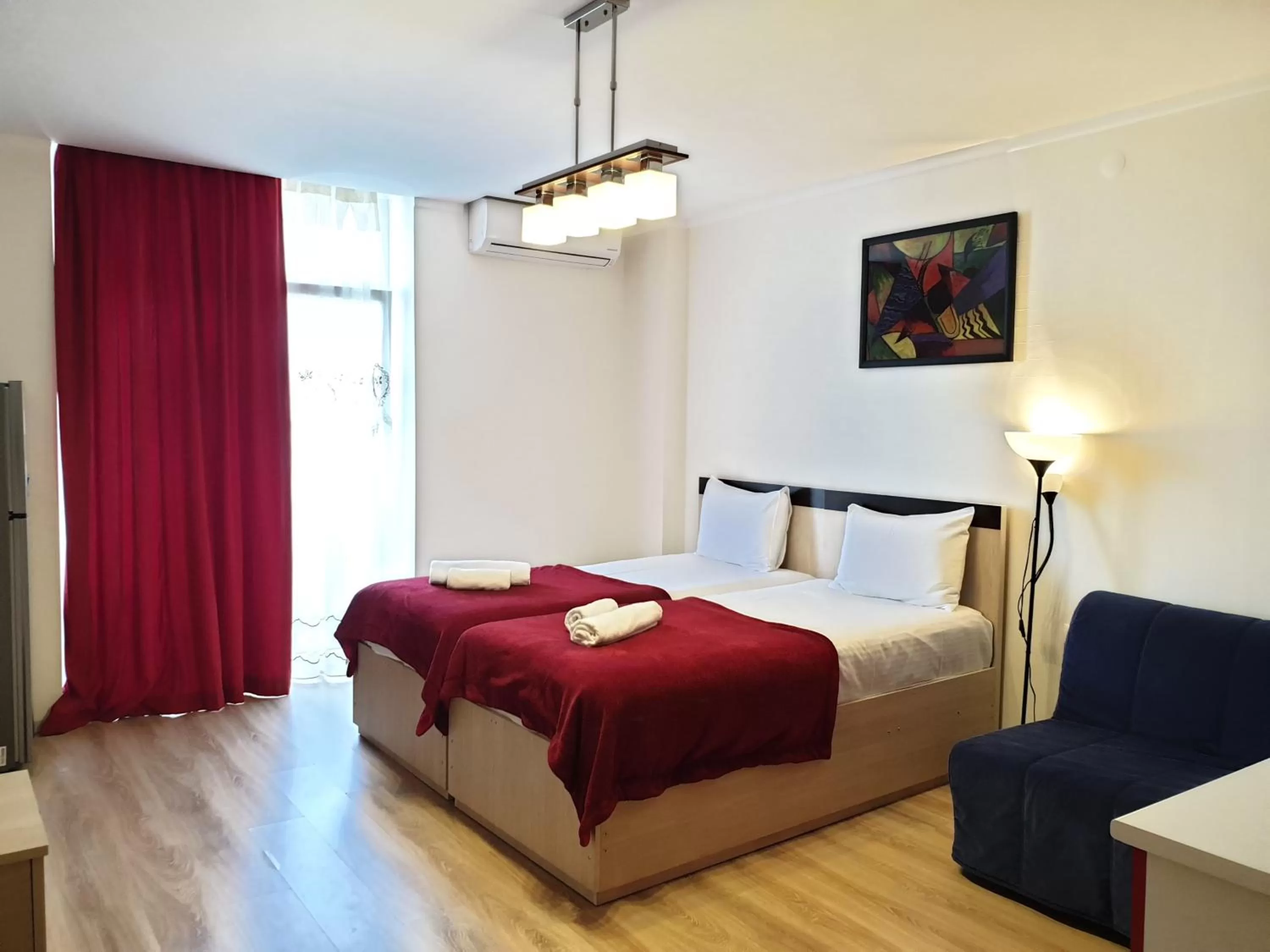 Bed in Aparthotel Holiday Lux Batumi