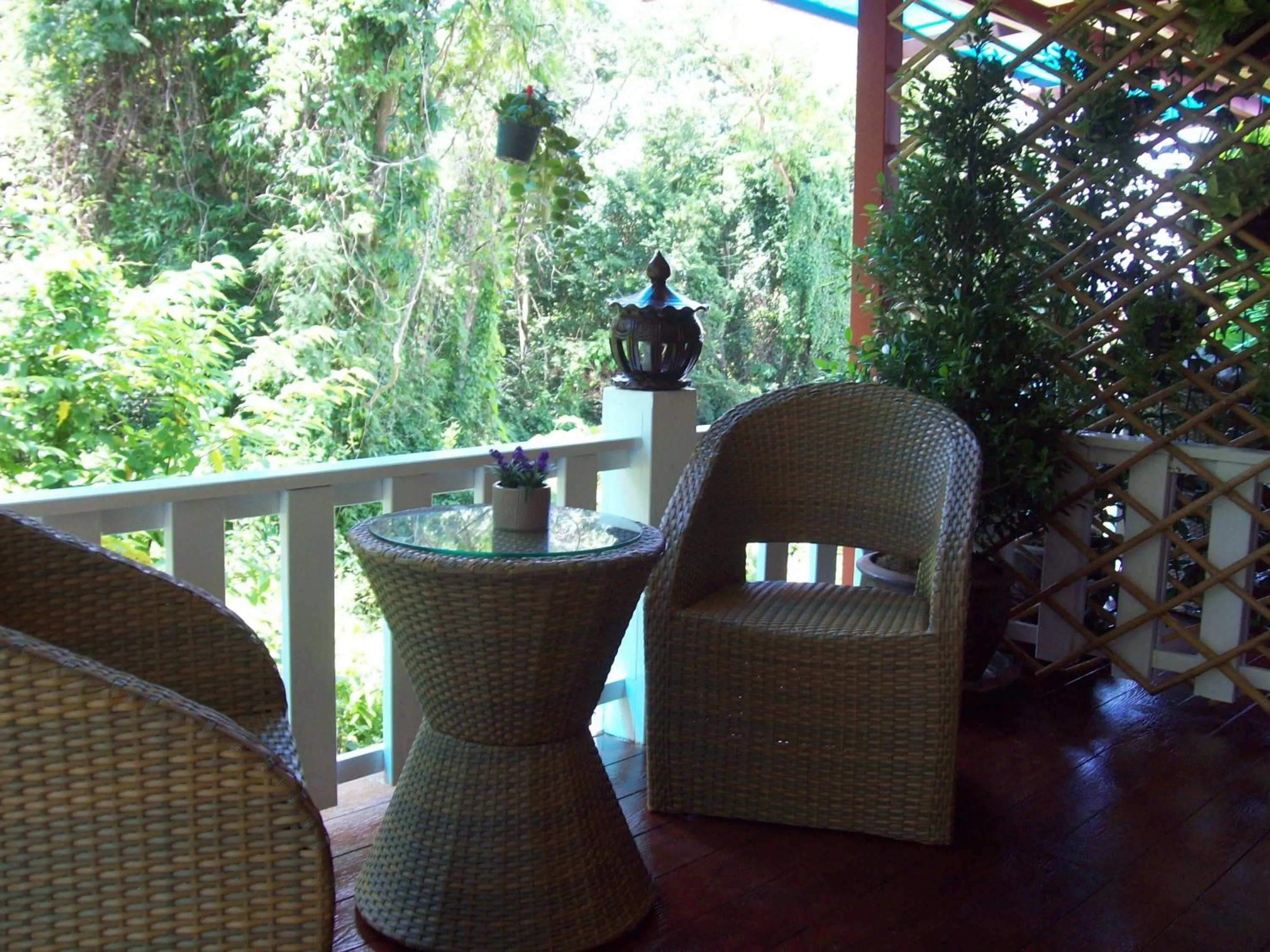 Balcony/Terrace in Thai Smile Bungalows
