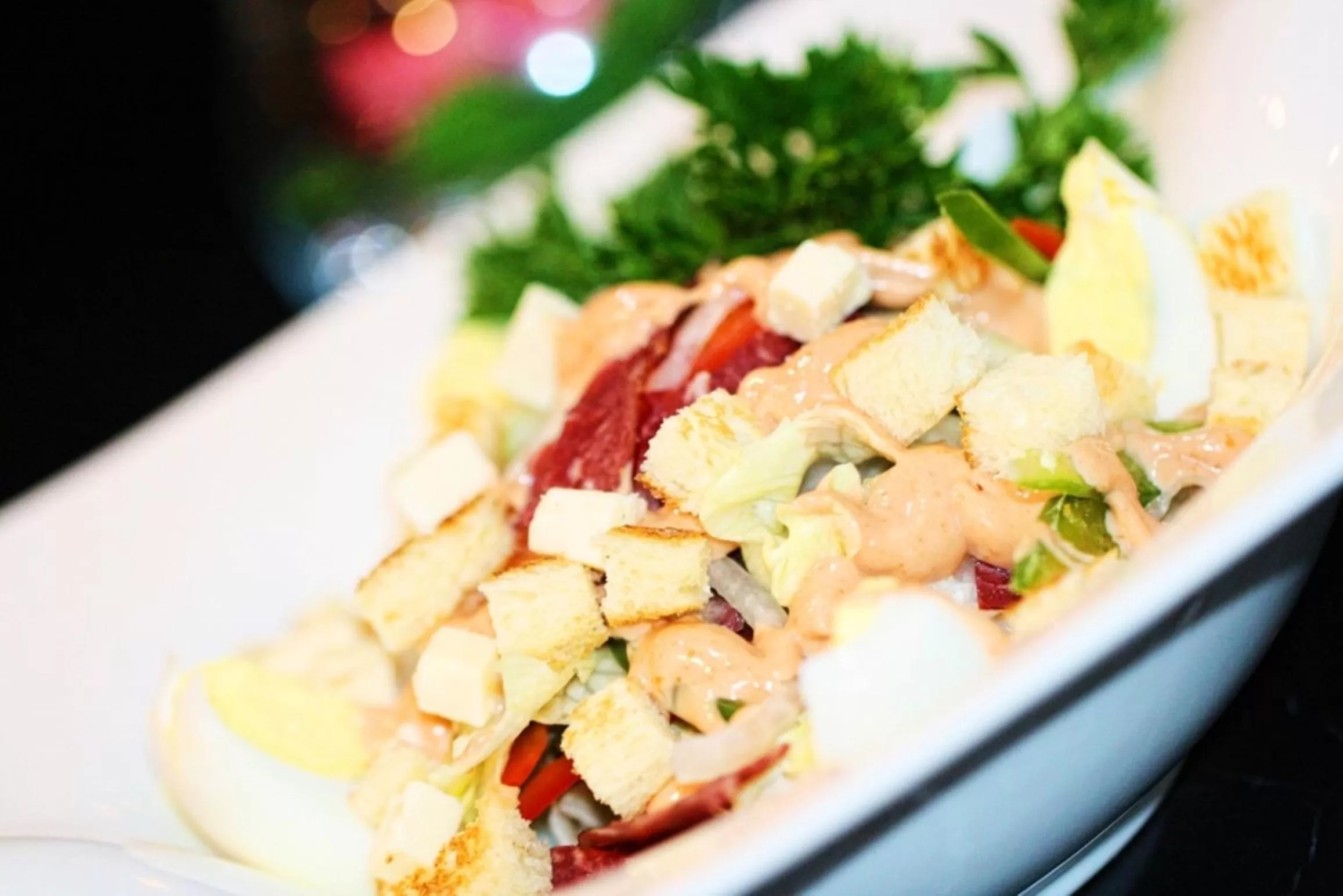 Food close-up in Golden Boutique Hotel Melawai