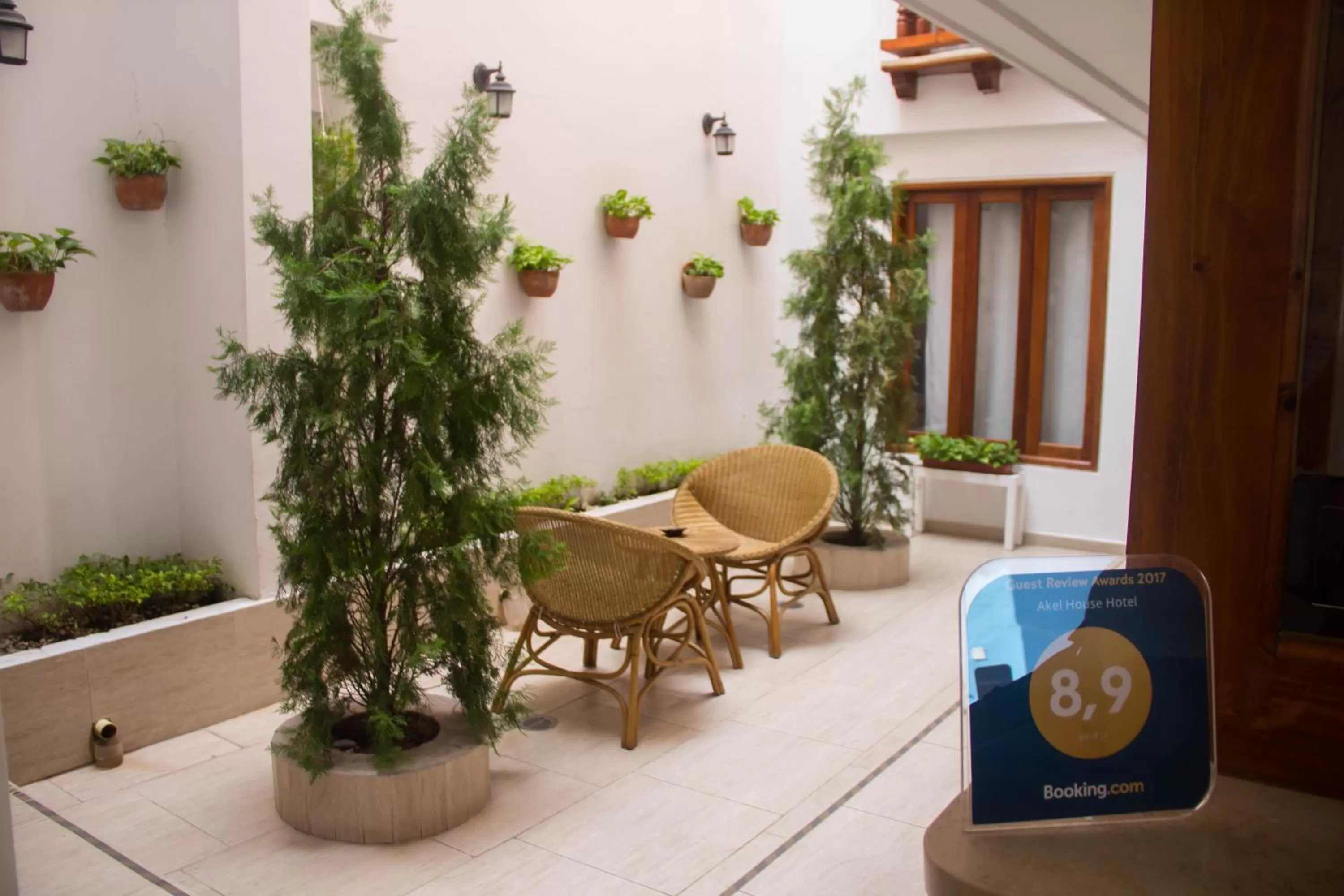 Balcony/Terrace in Akel House Hotel