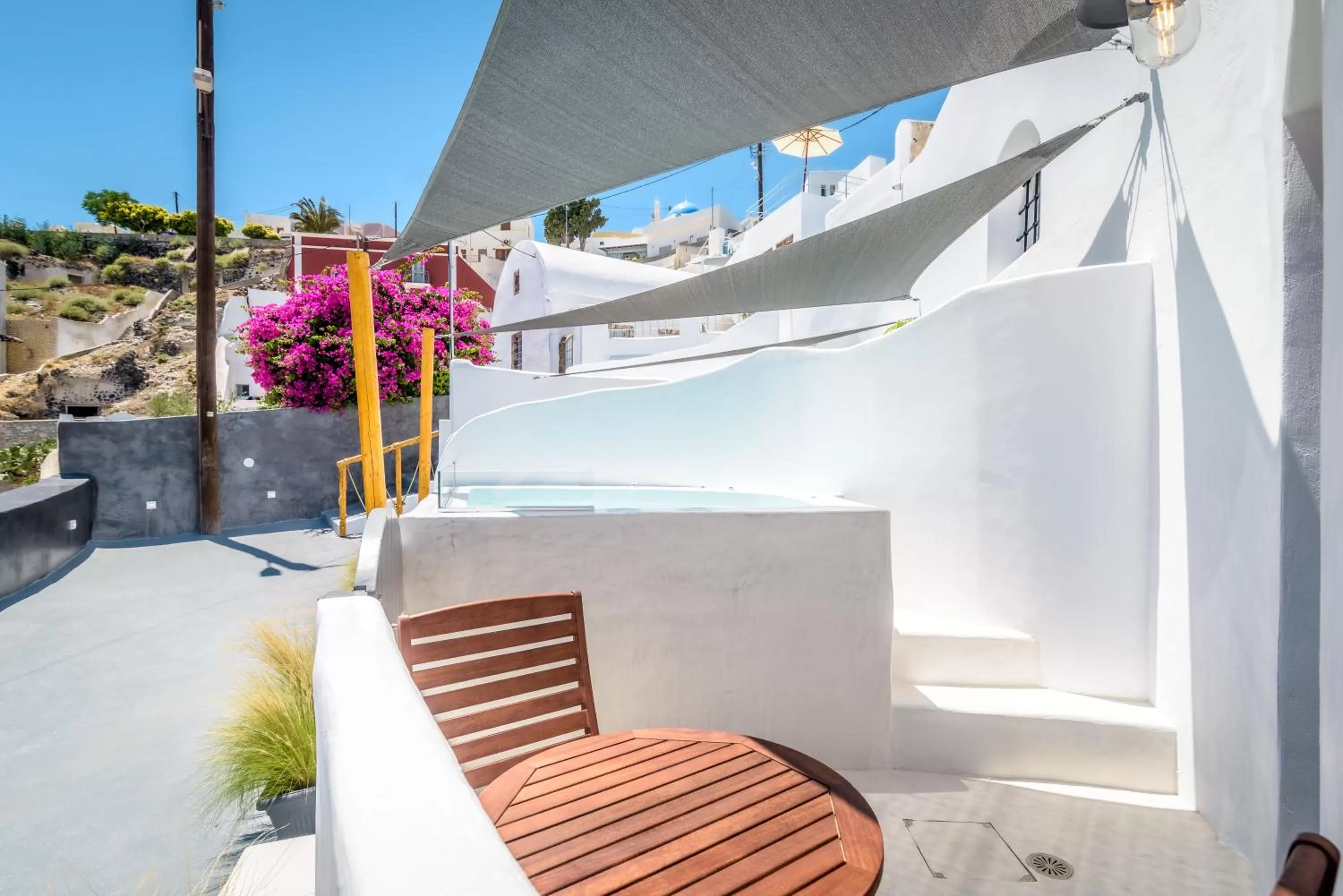 Patio in Anila Suites