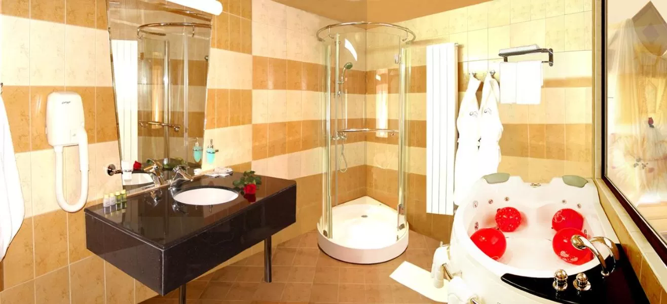 Bathroom in Hotel Orphey