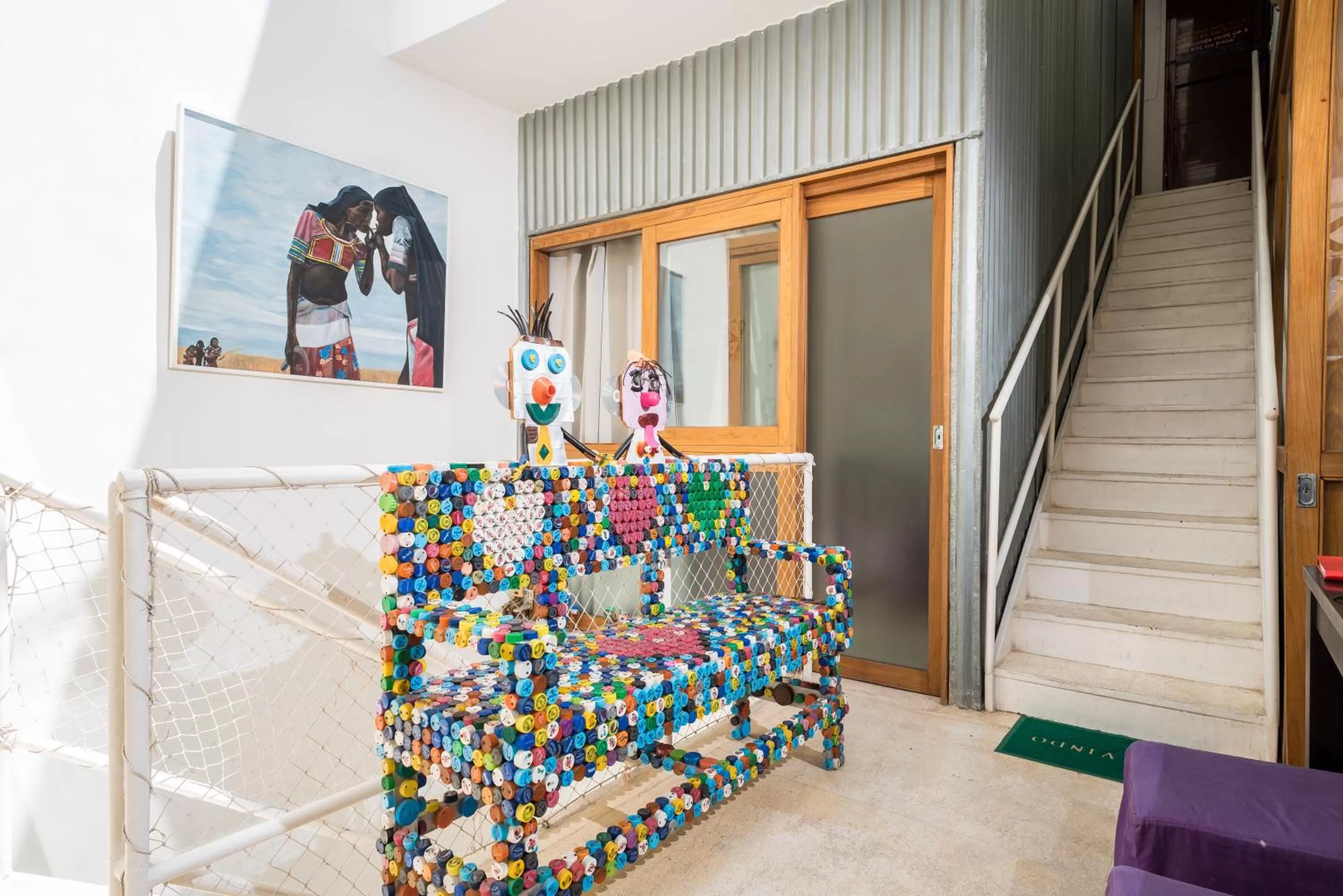 Decorative detail in Casa da Gente