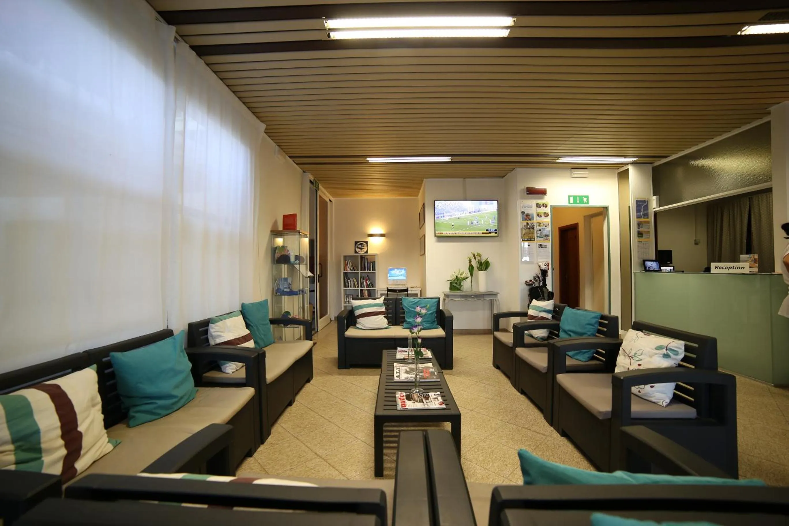 Lobby or reception in Sportur Club Hotel