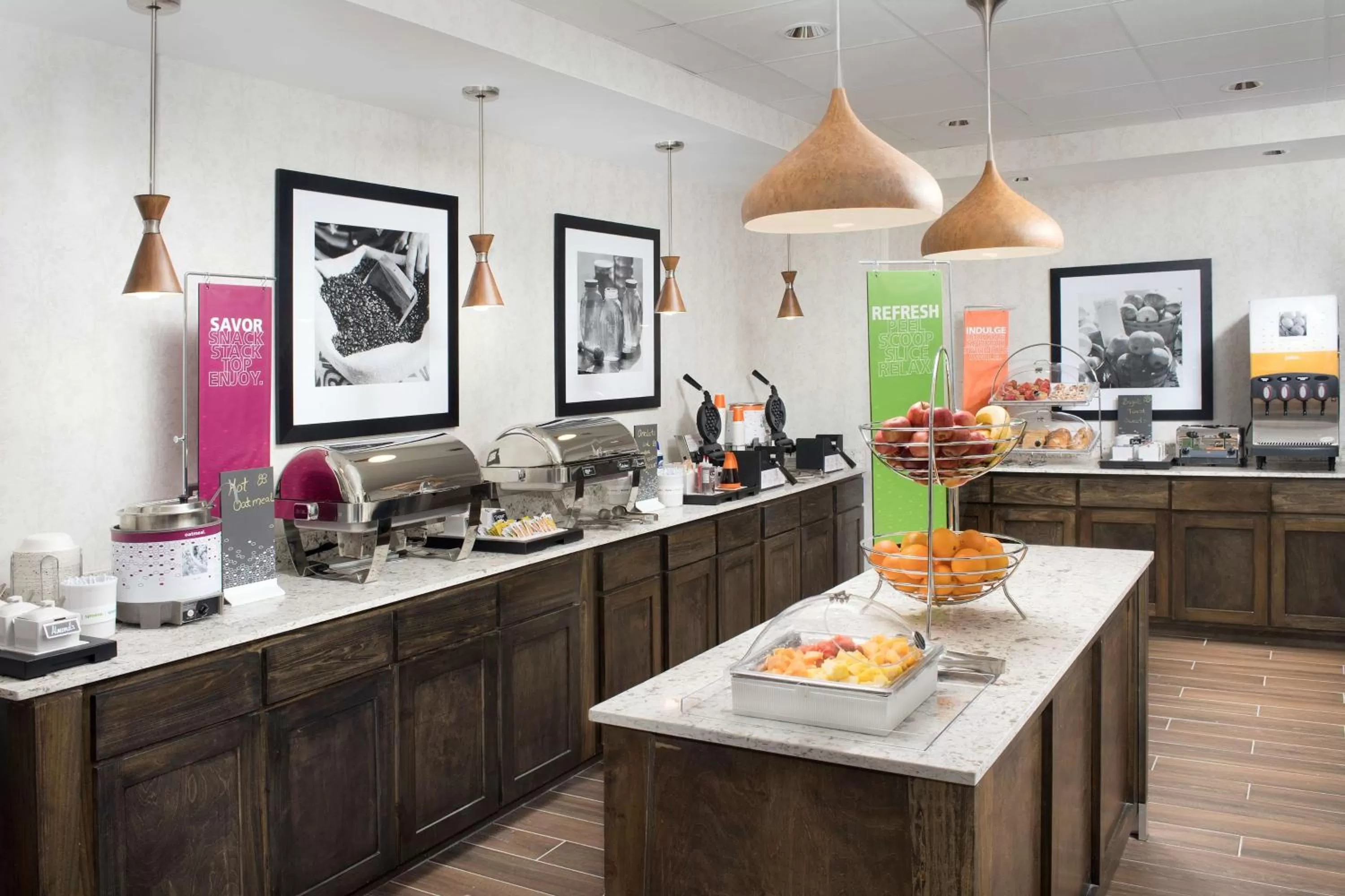 Breakfast in Hampton Inn & Suites San Antonio Lackland AFB SeaWorld