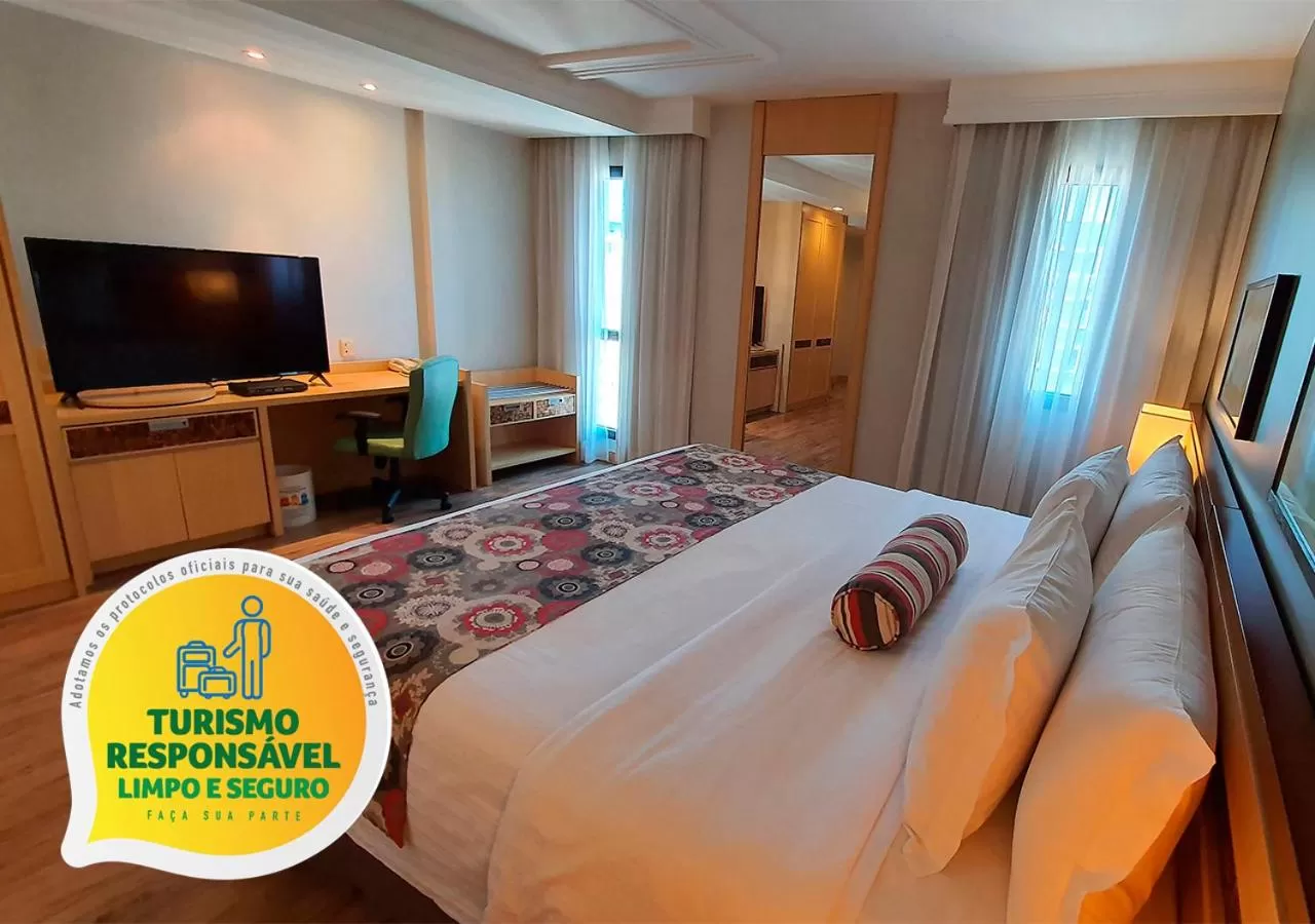 Photo of the whole room, Bed in Lets Idea Brasília Hotel