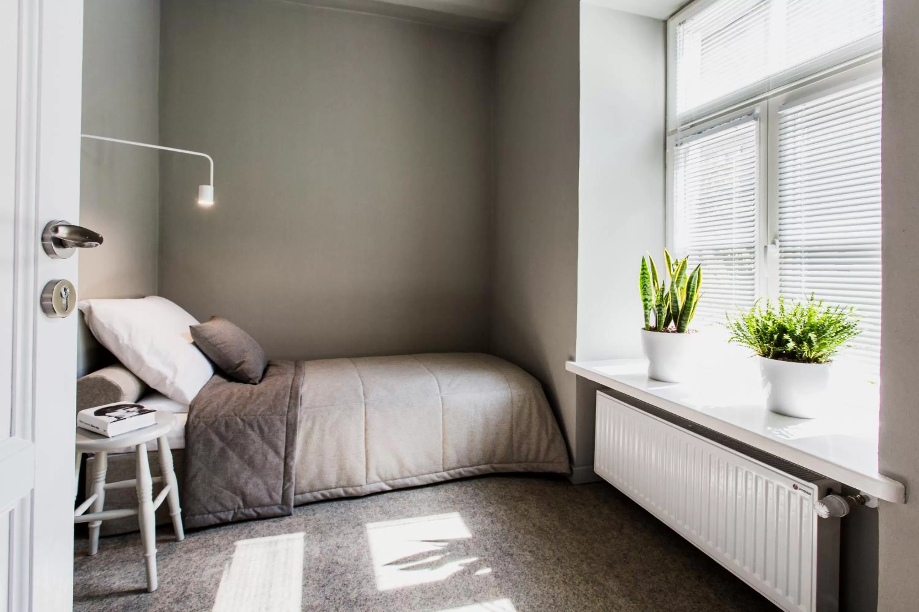 Bed in Apartamenty Browar Perła - Perła Brewery Apartments