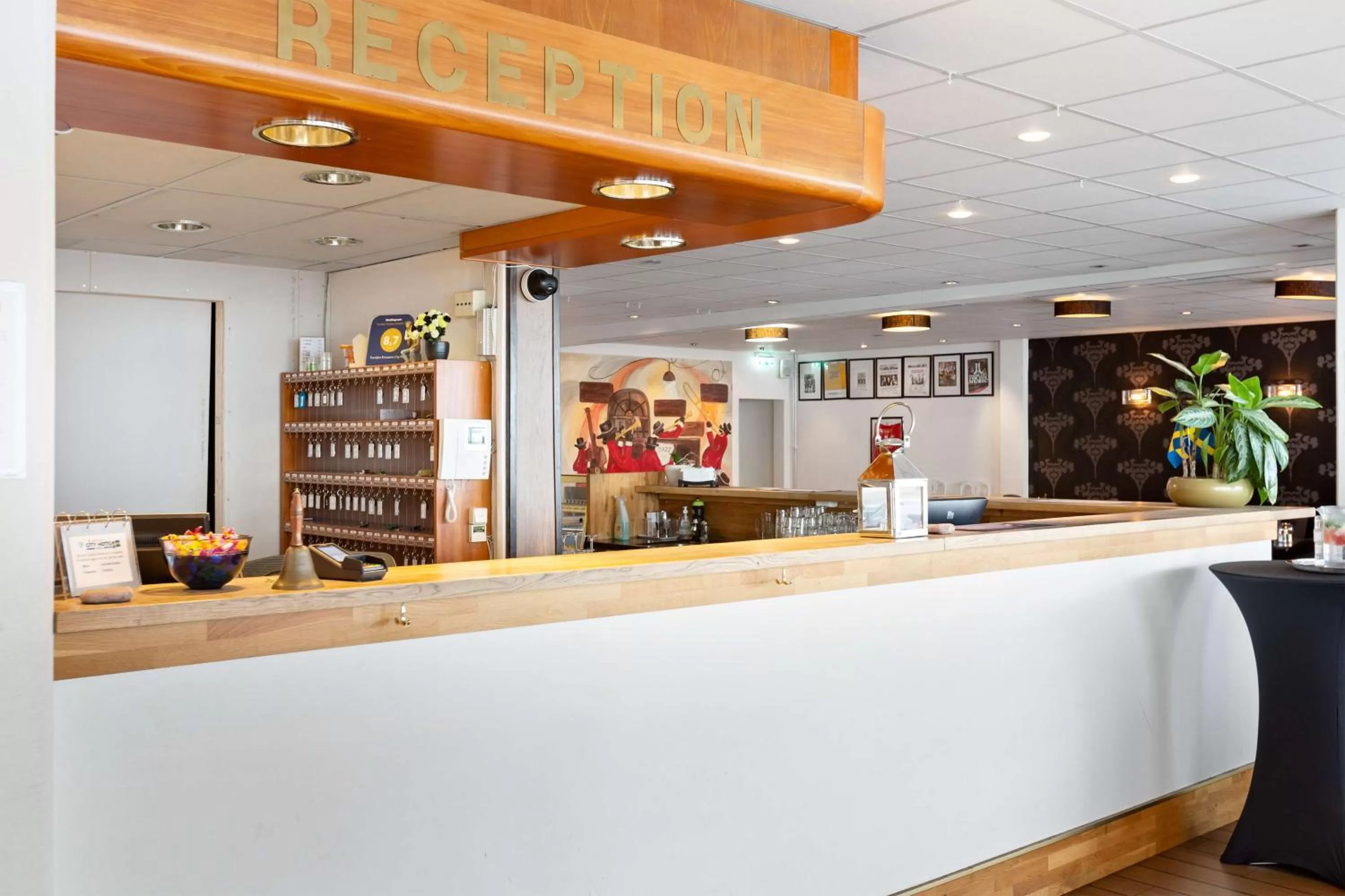 Lobby or reception in Sure Hotel by Best Western City Jonkoping