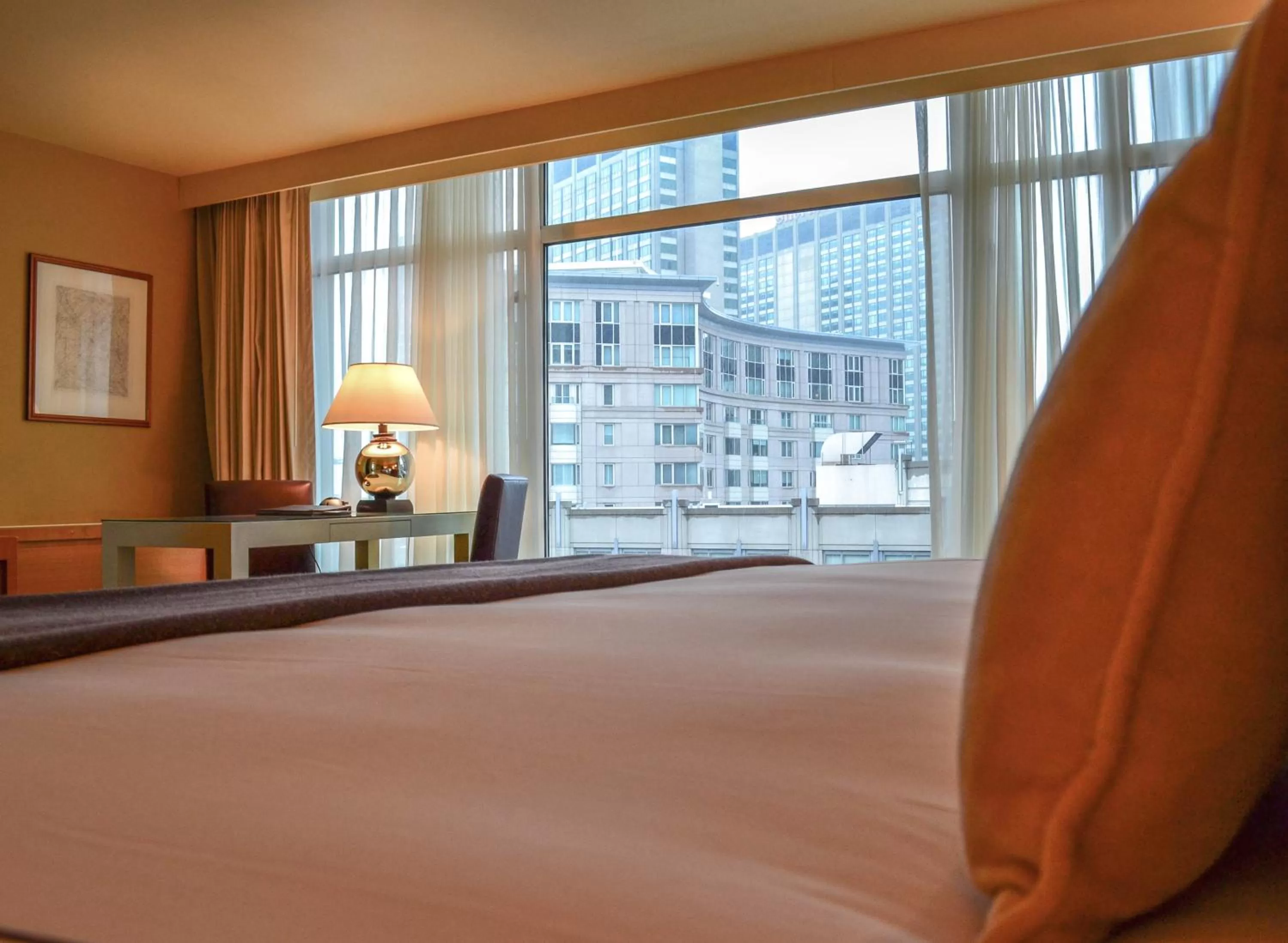 Bed in The Colonnade Hotel