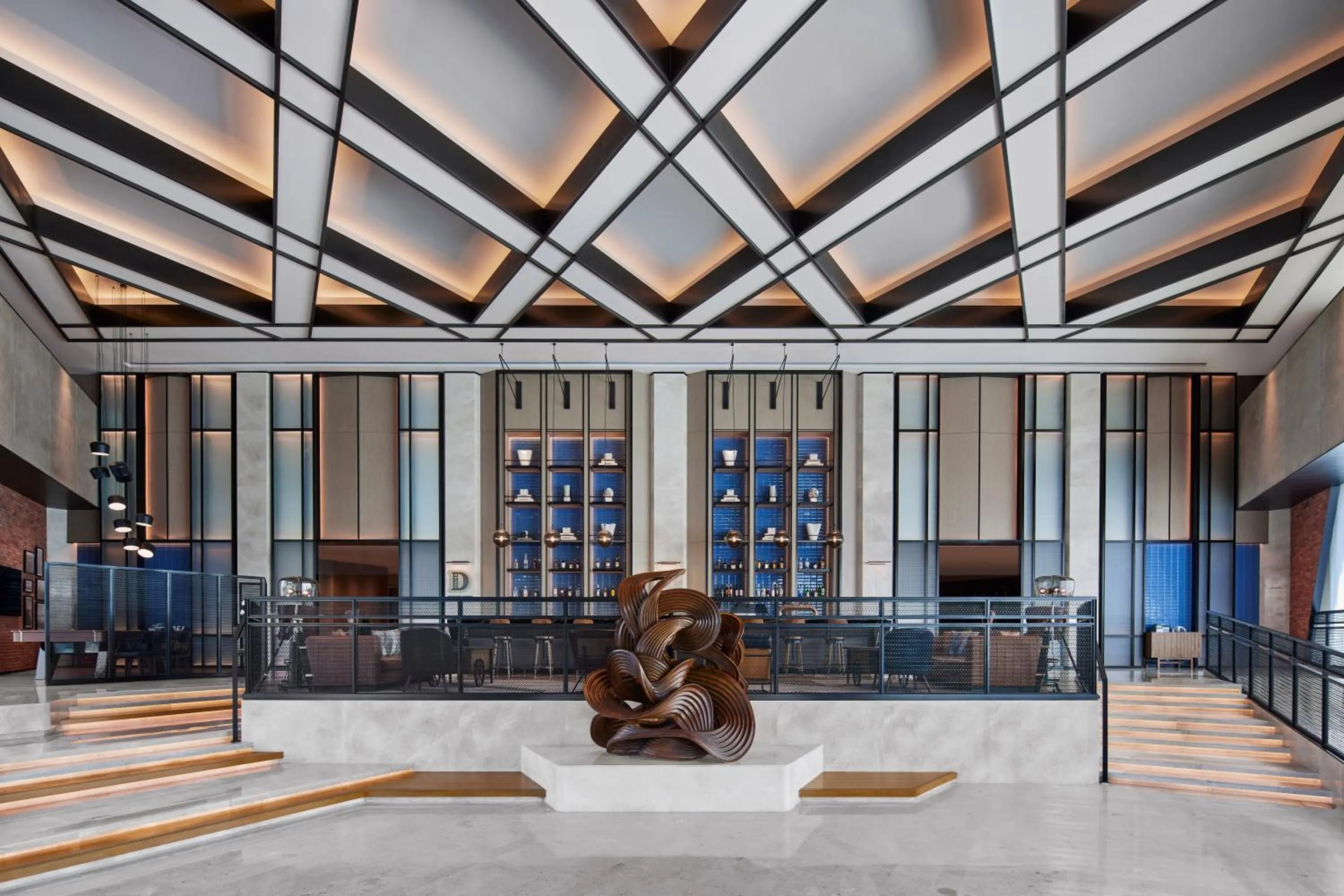 Lobby or reception in Four Points by Sheraton Shenzhen Bao'an