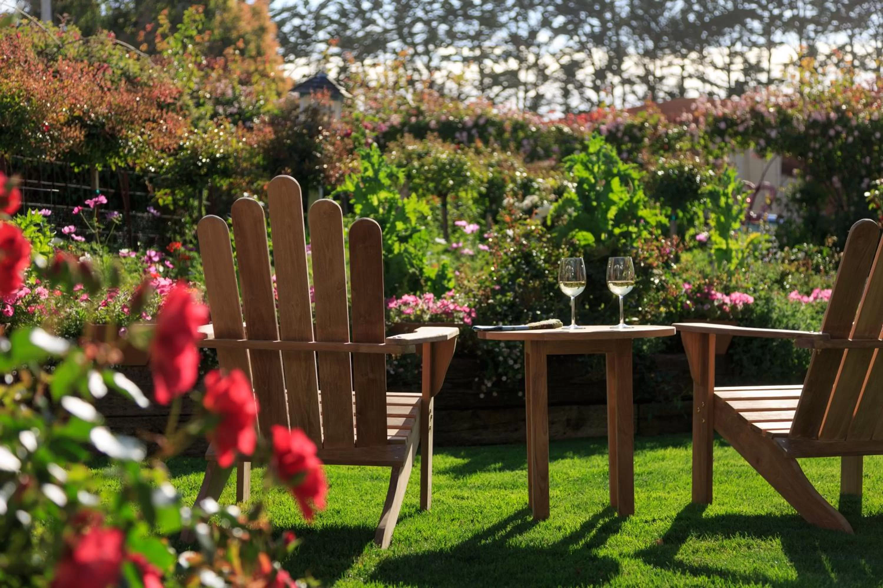 Garden in Mill Rose Inn