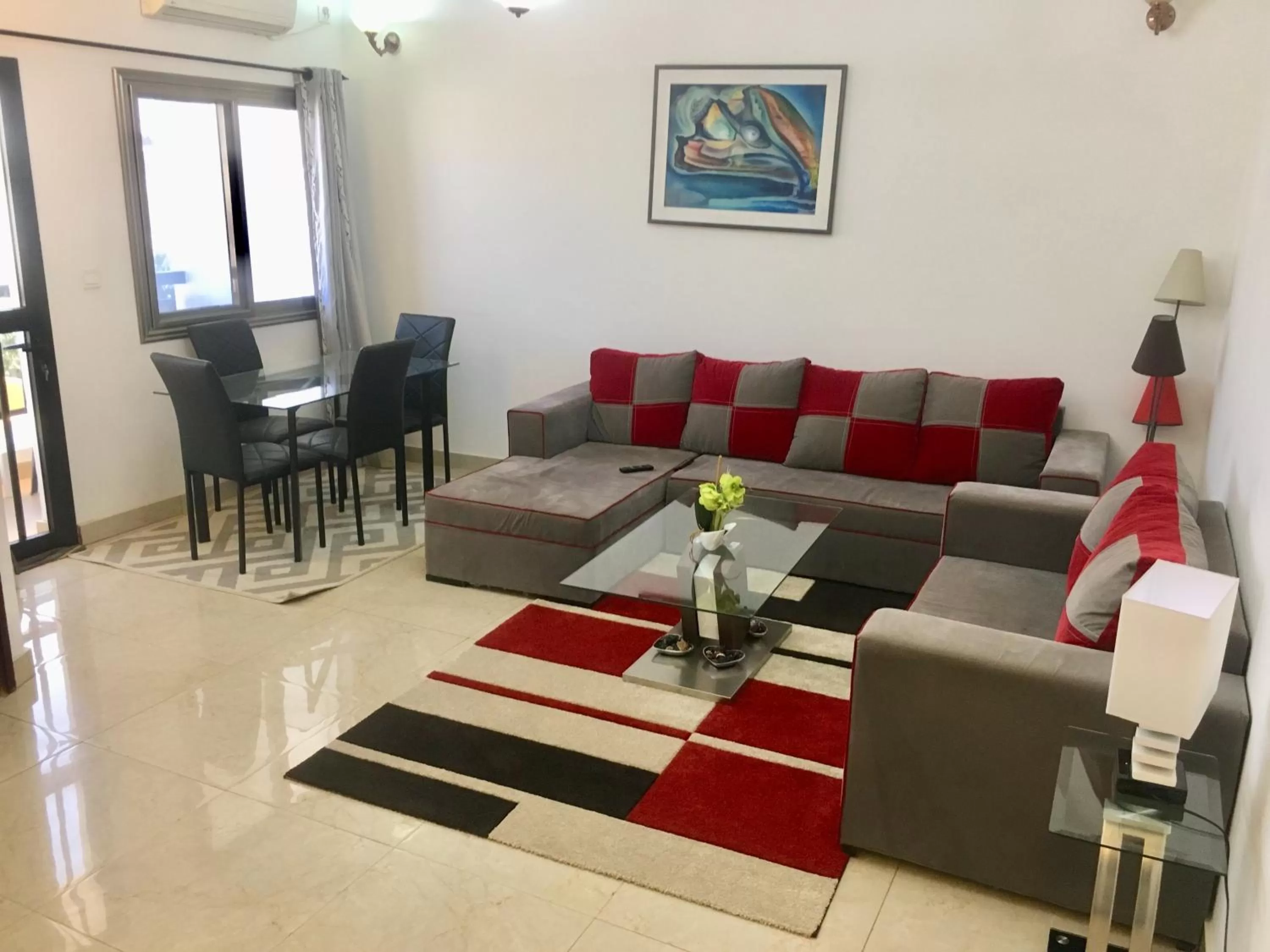 Seating Area in Résidence RoseKane