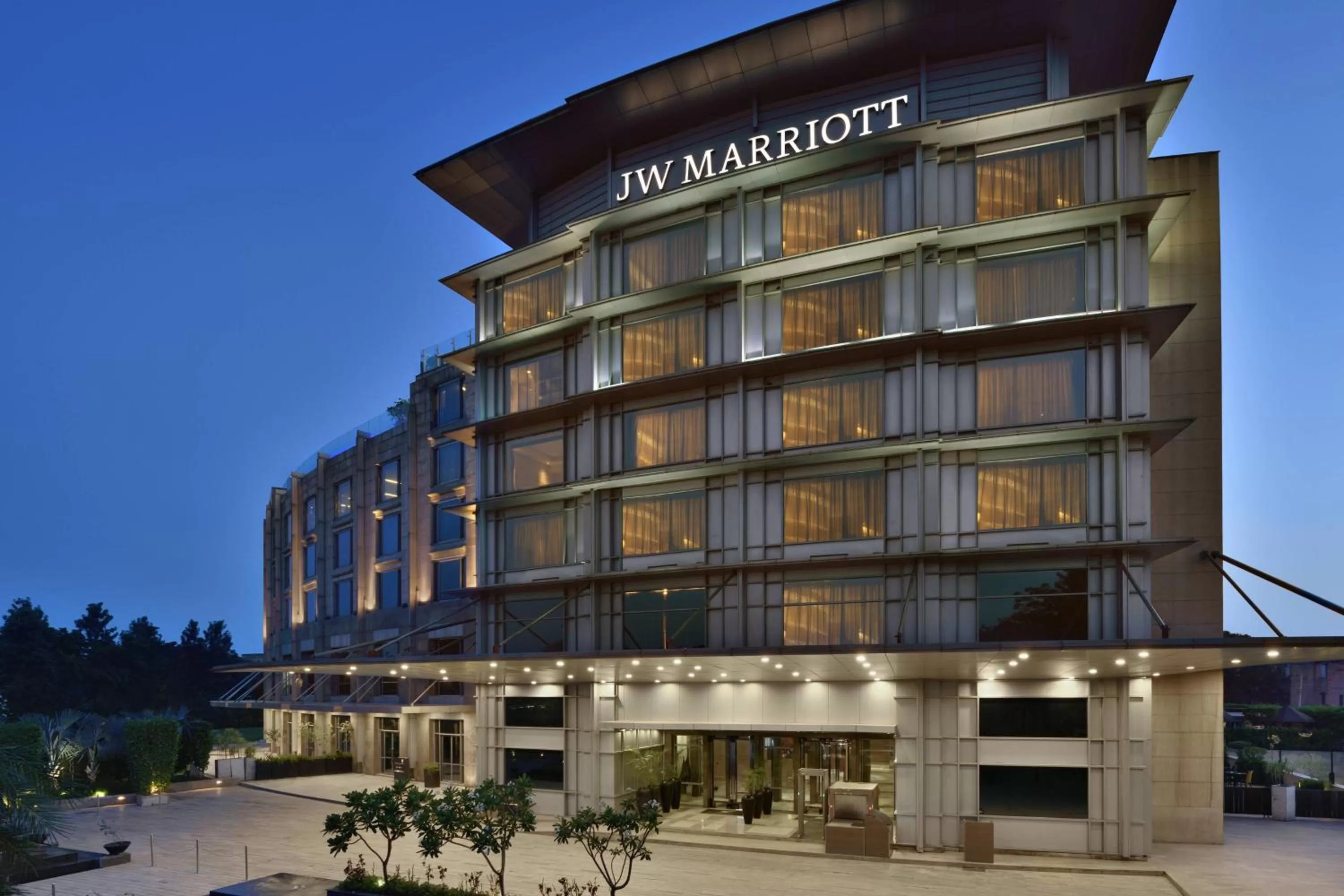 Property building in JW Marriott Hotel Chandigarh