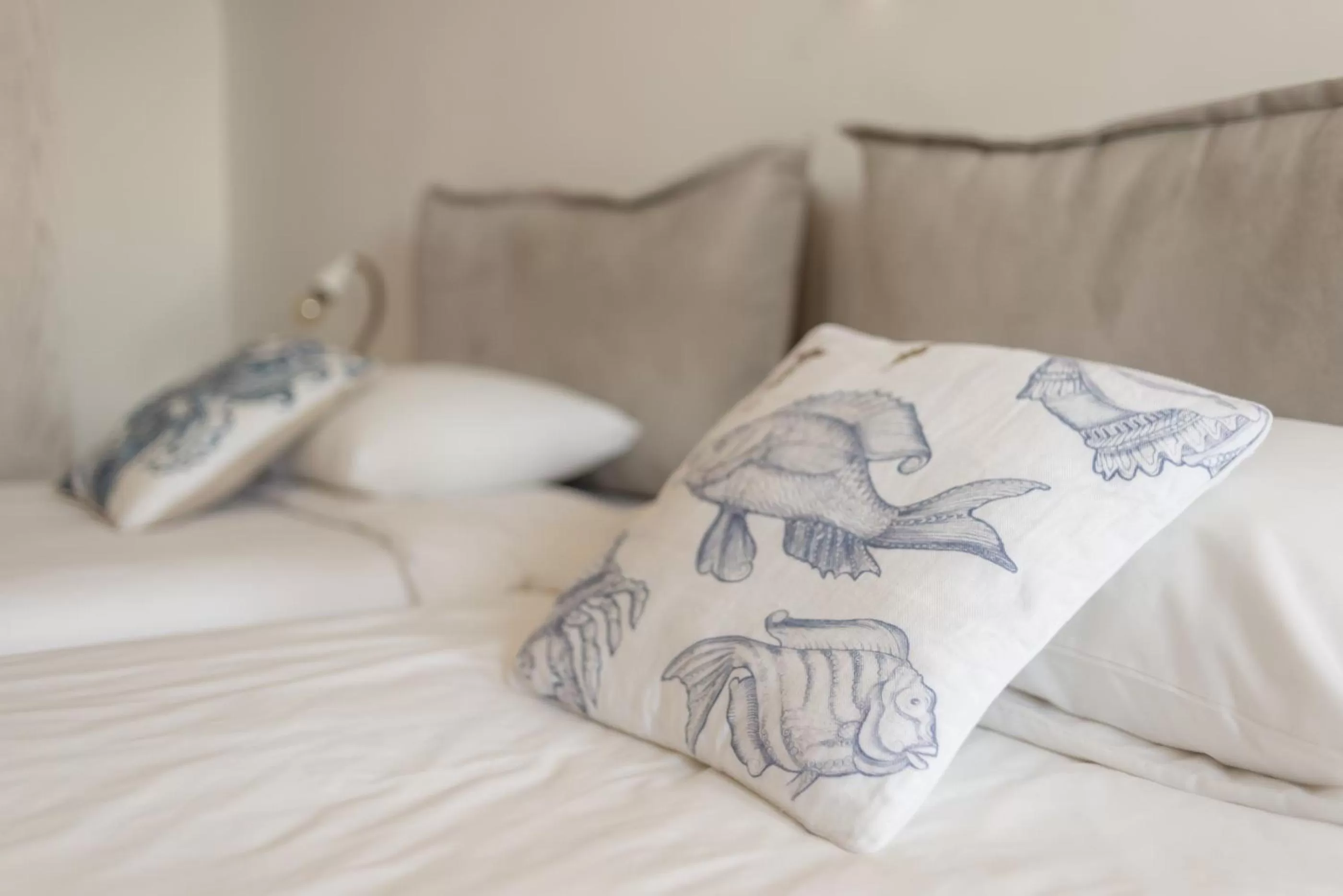 Decorative detail, Bed in Keti Hotel