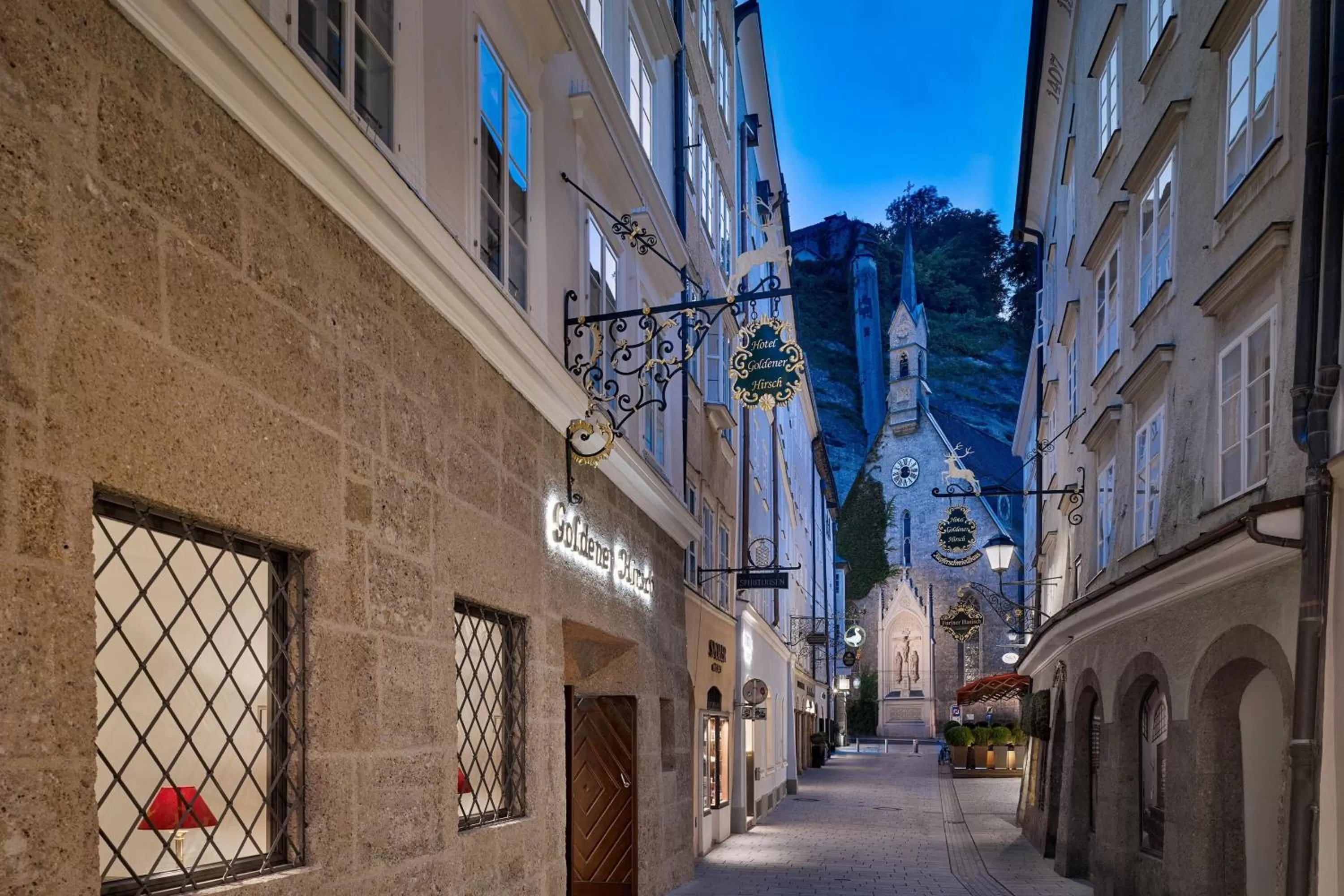 Property building in Hotel Goldener Hirsch, A Luxury Collection Hotel, Salzburg