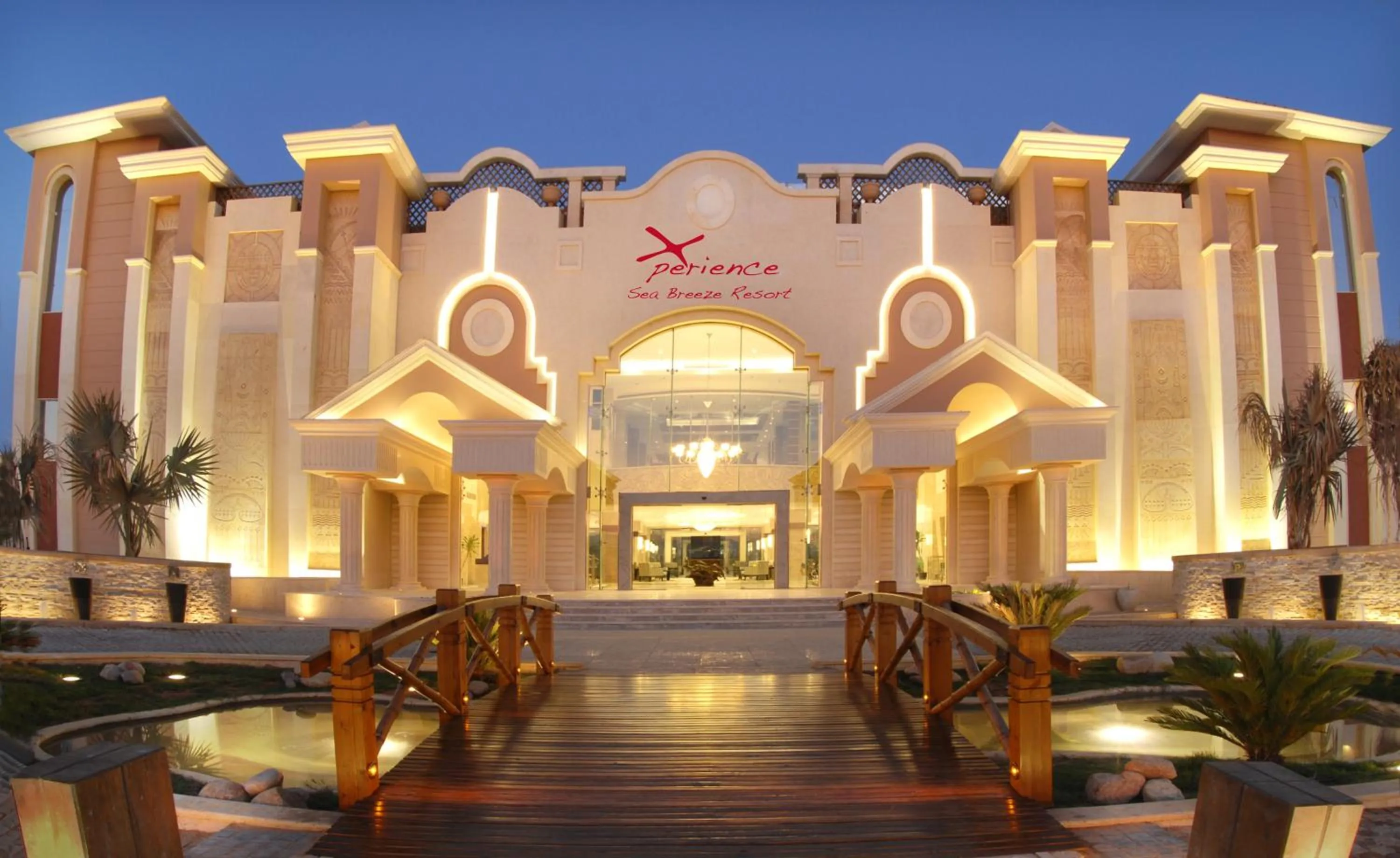 Facade/entrance in Xperience Sea Breeze Resort
