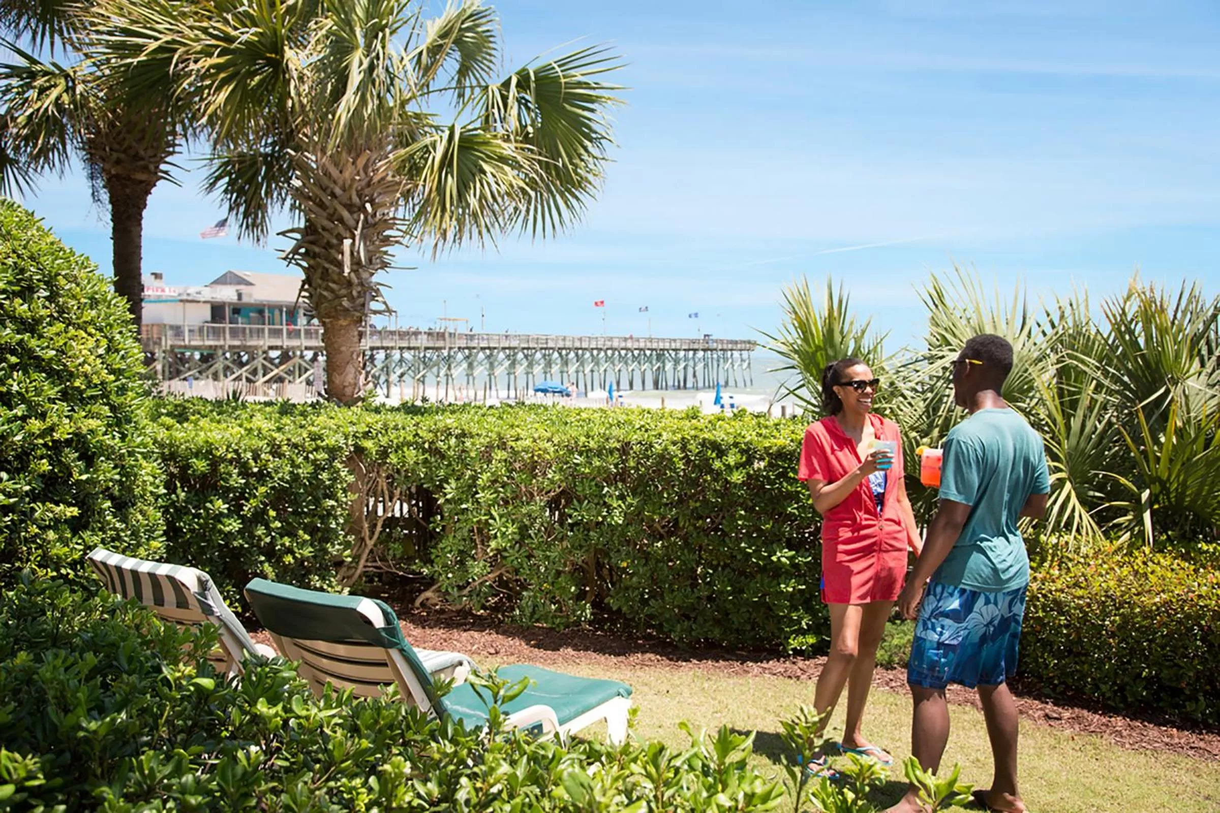 View (from property/room) in Holiday Pavilion Resort on the Boardwalk
