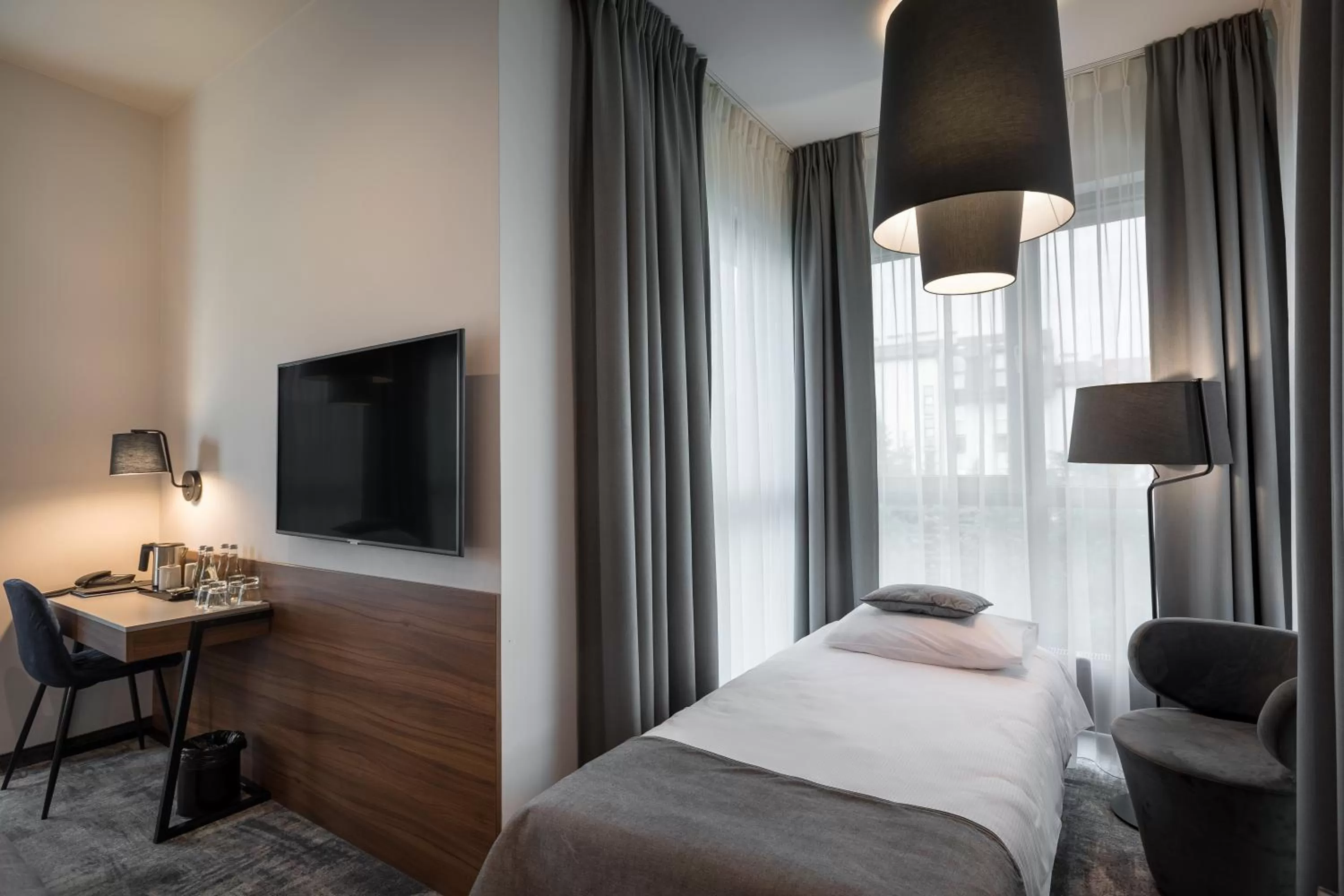 Bed in Focus Hotel Premium Kraków