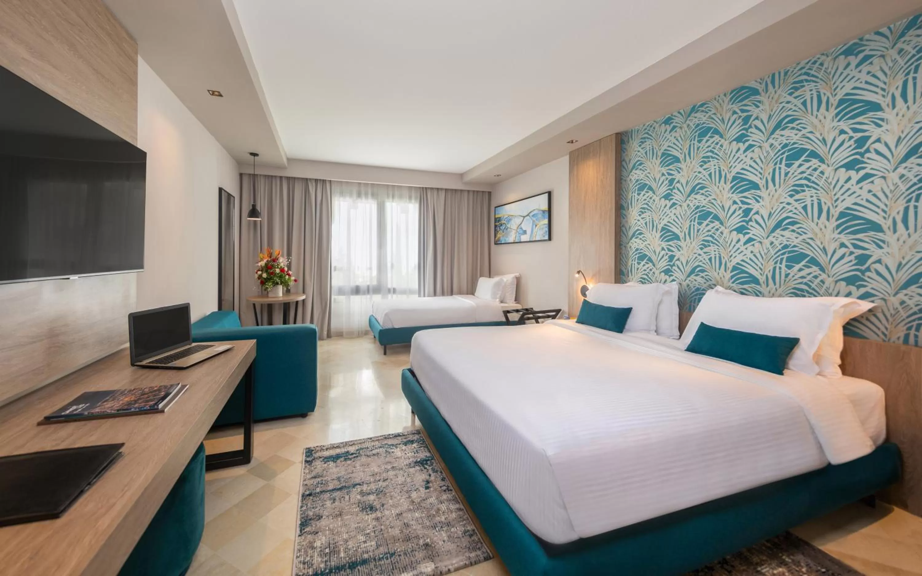 Photo of the whole room, Bed in Golden Tulip El Mechtel