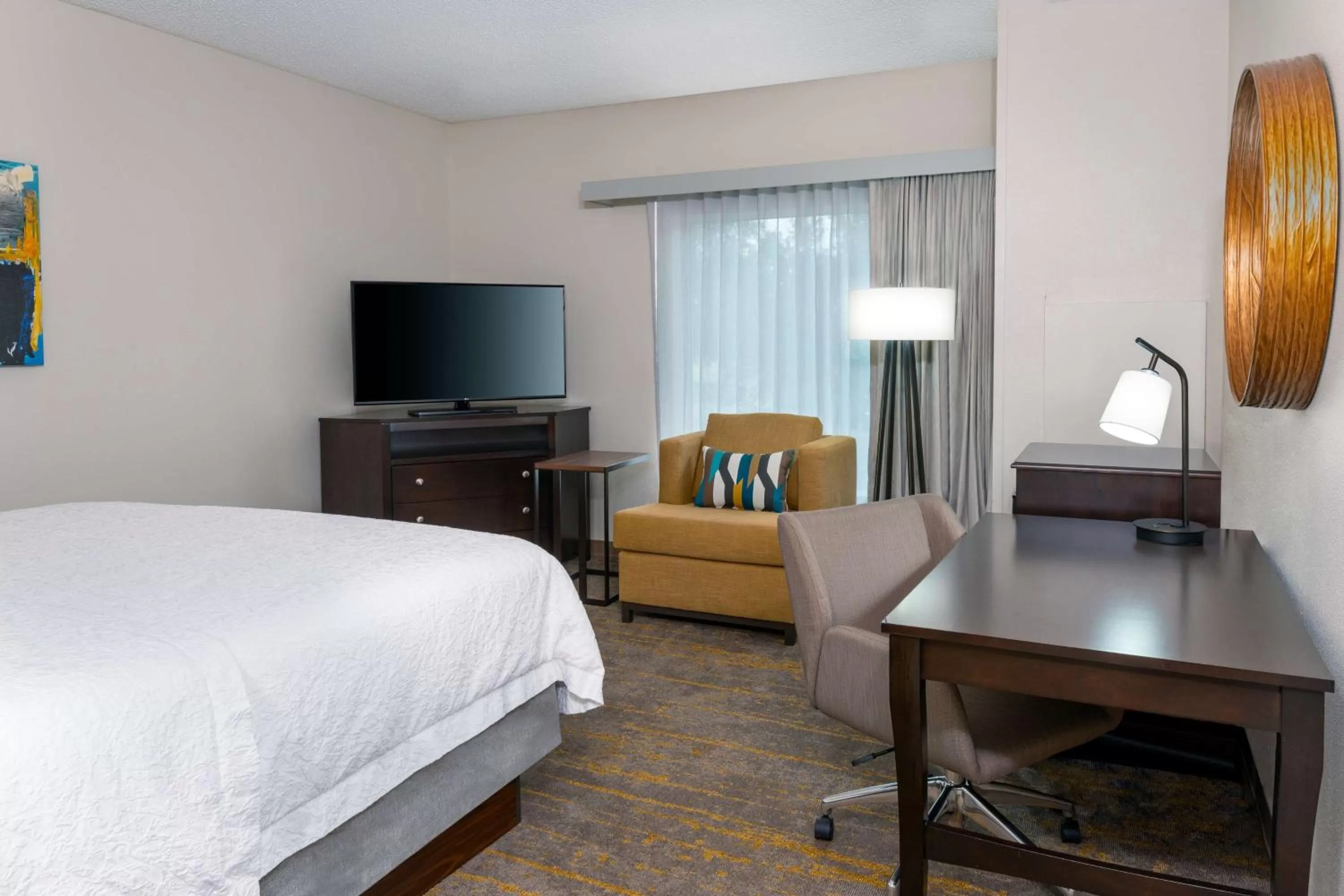 Bedroom, Bed in Hampton Inn and Suites Sarasota/Lakewood Ranch