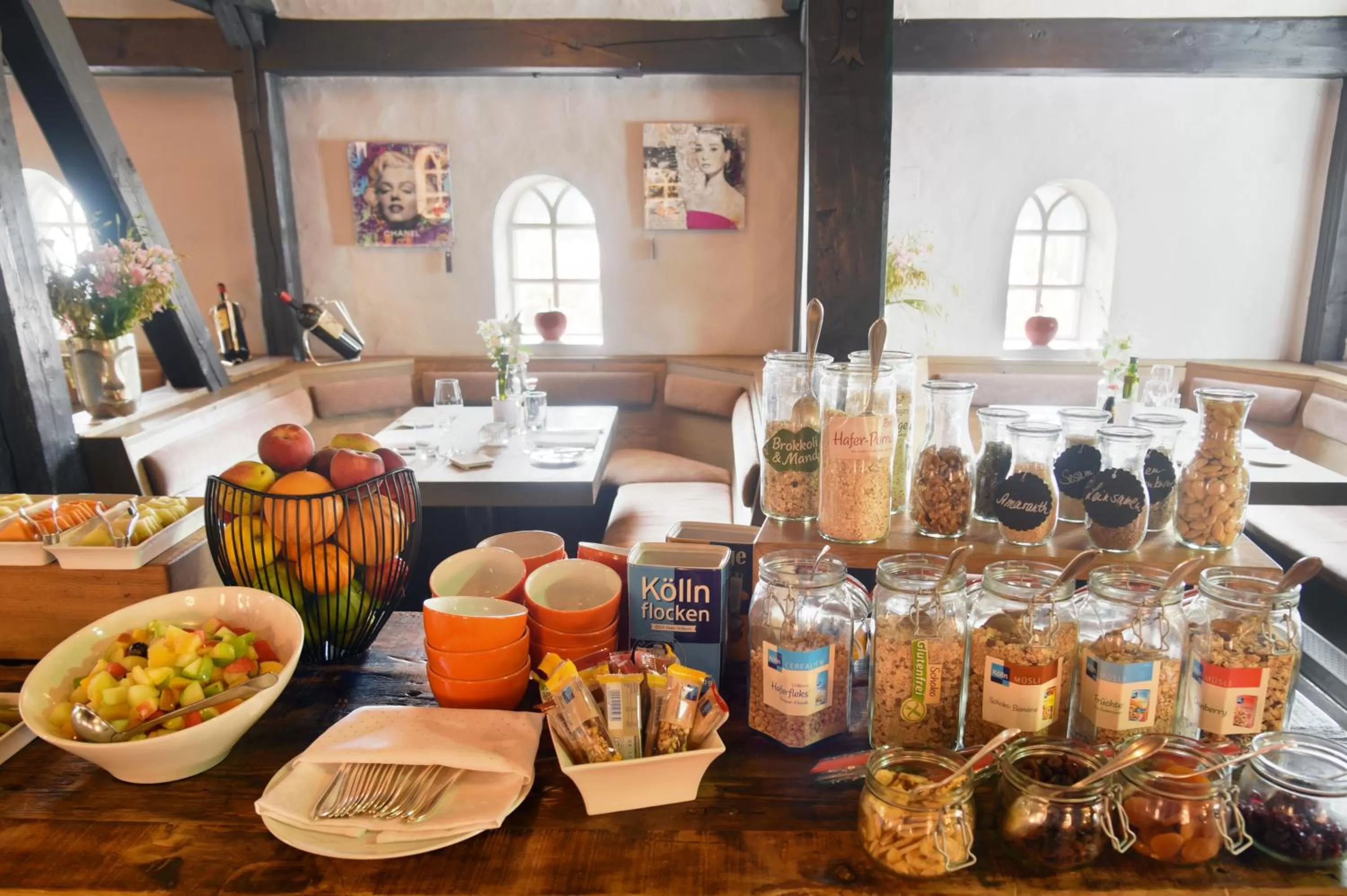 Food and drinks in Relais & Châteaux Landhaus Stricker