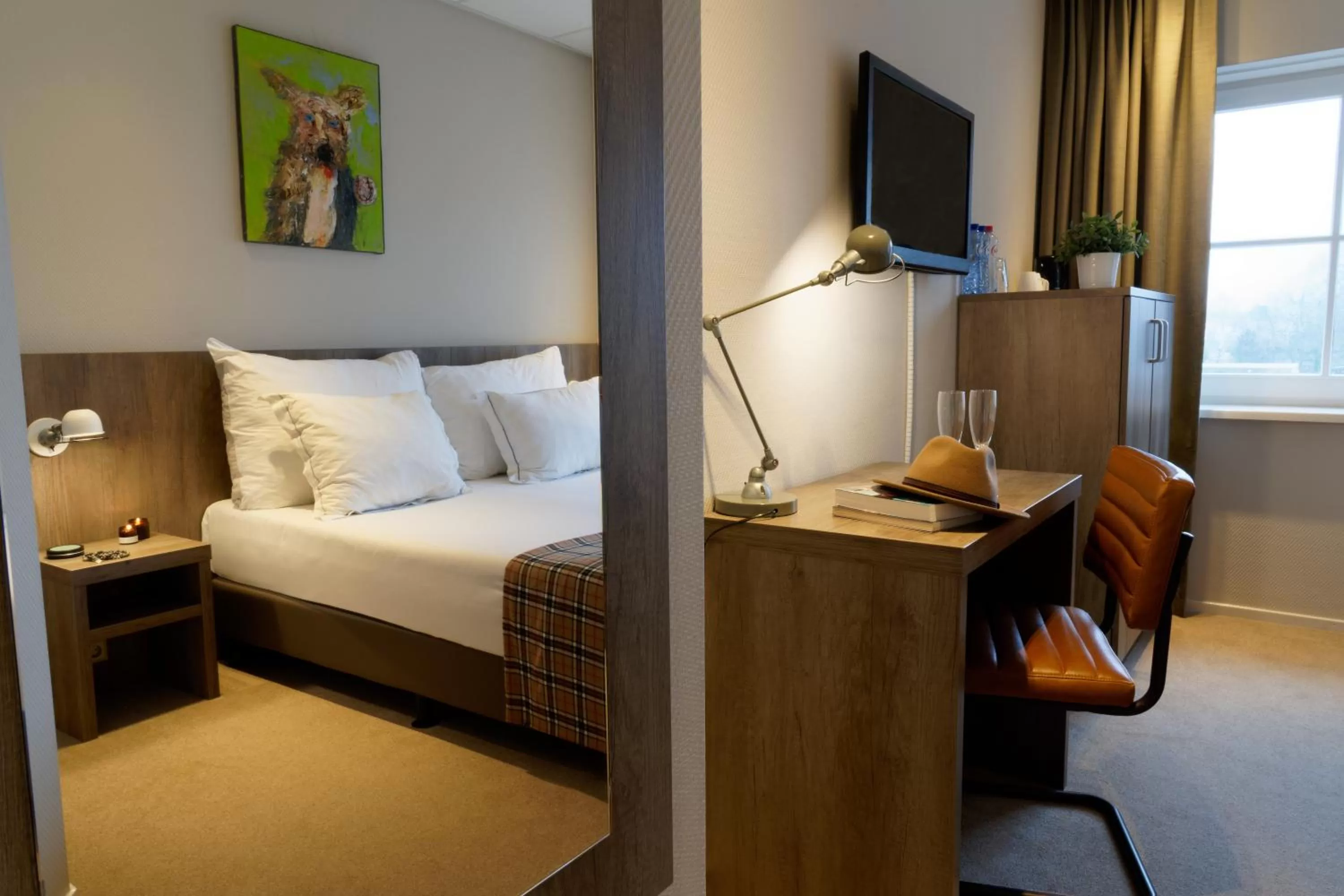 Bed in Hotel De Koepoort