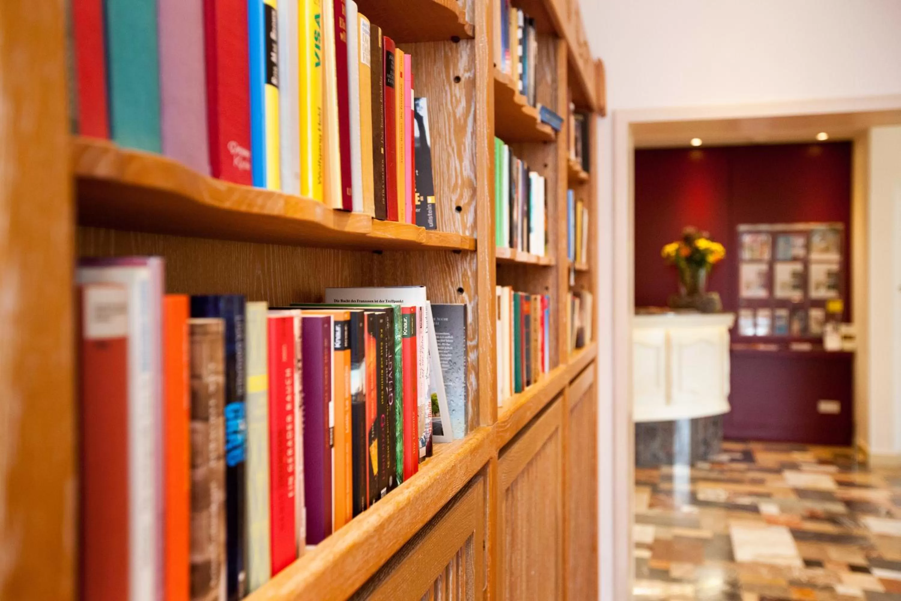 Library in Ferienhotel Haus Becker