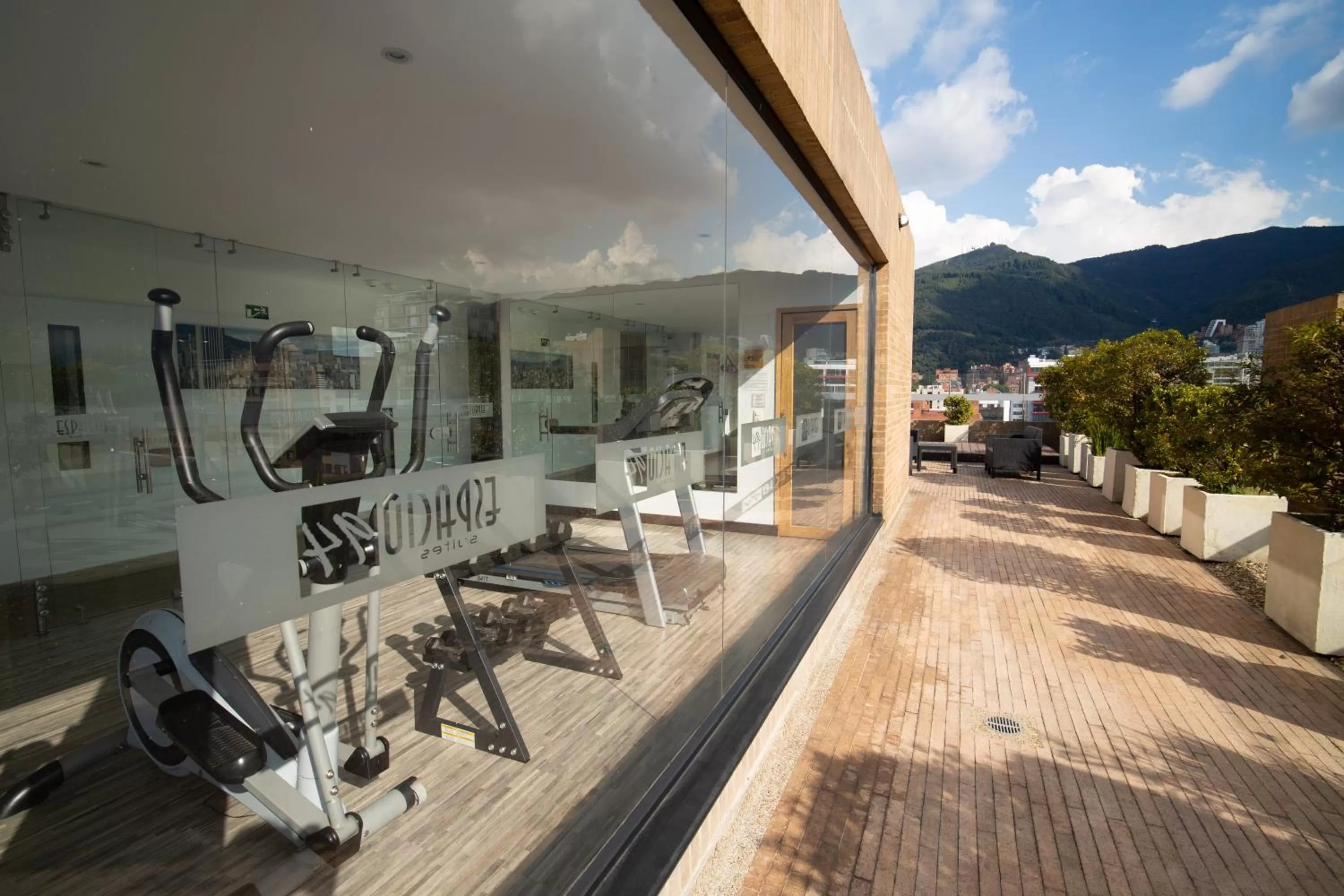 Balcony/Terrace in Hotel Espacio 94