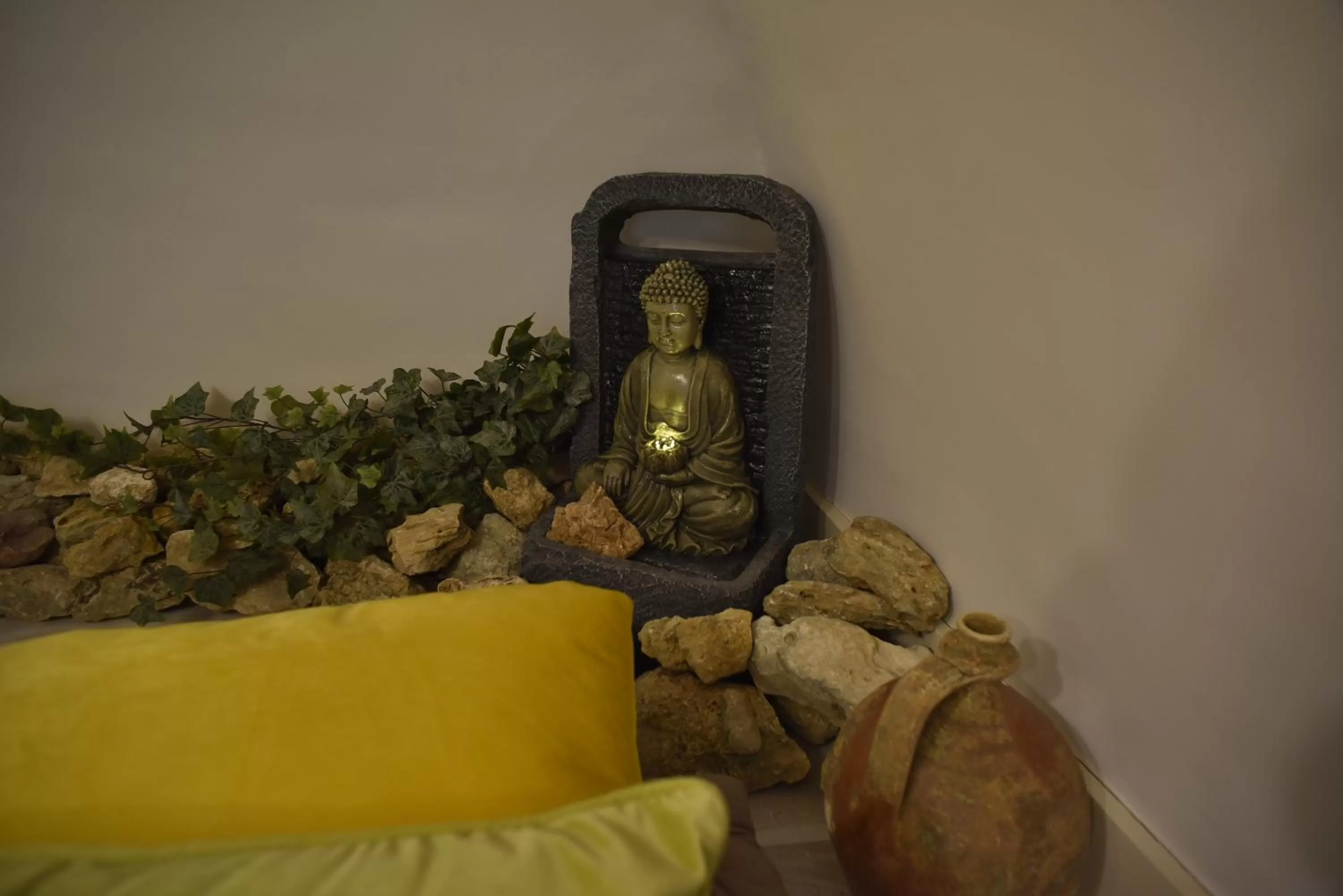 Seating area in Home dentro il teatro