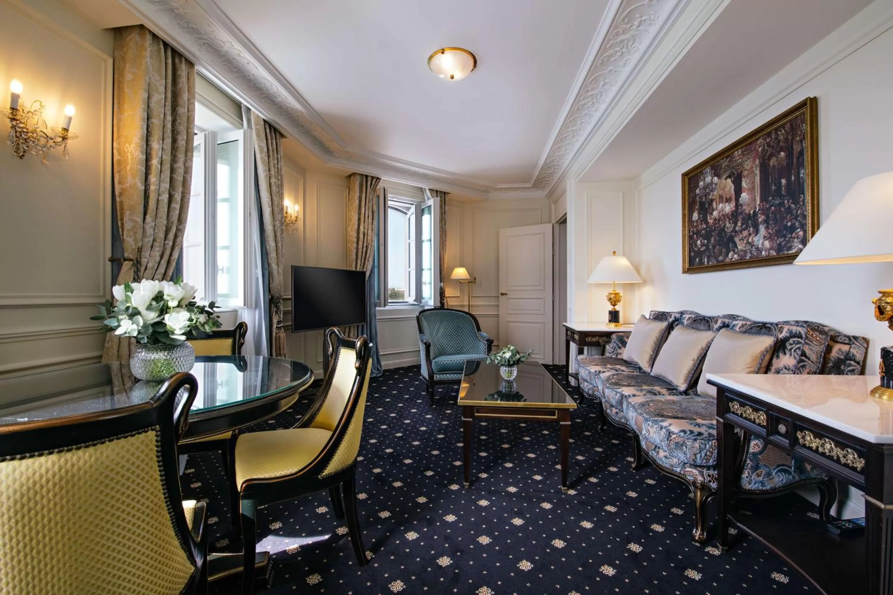 Photo of the whole room in Hôtel du Palais Biarritz, in The Unbound Collection by Hyatt