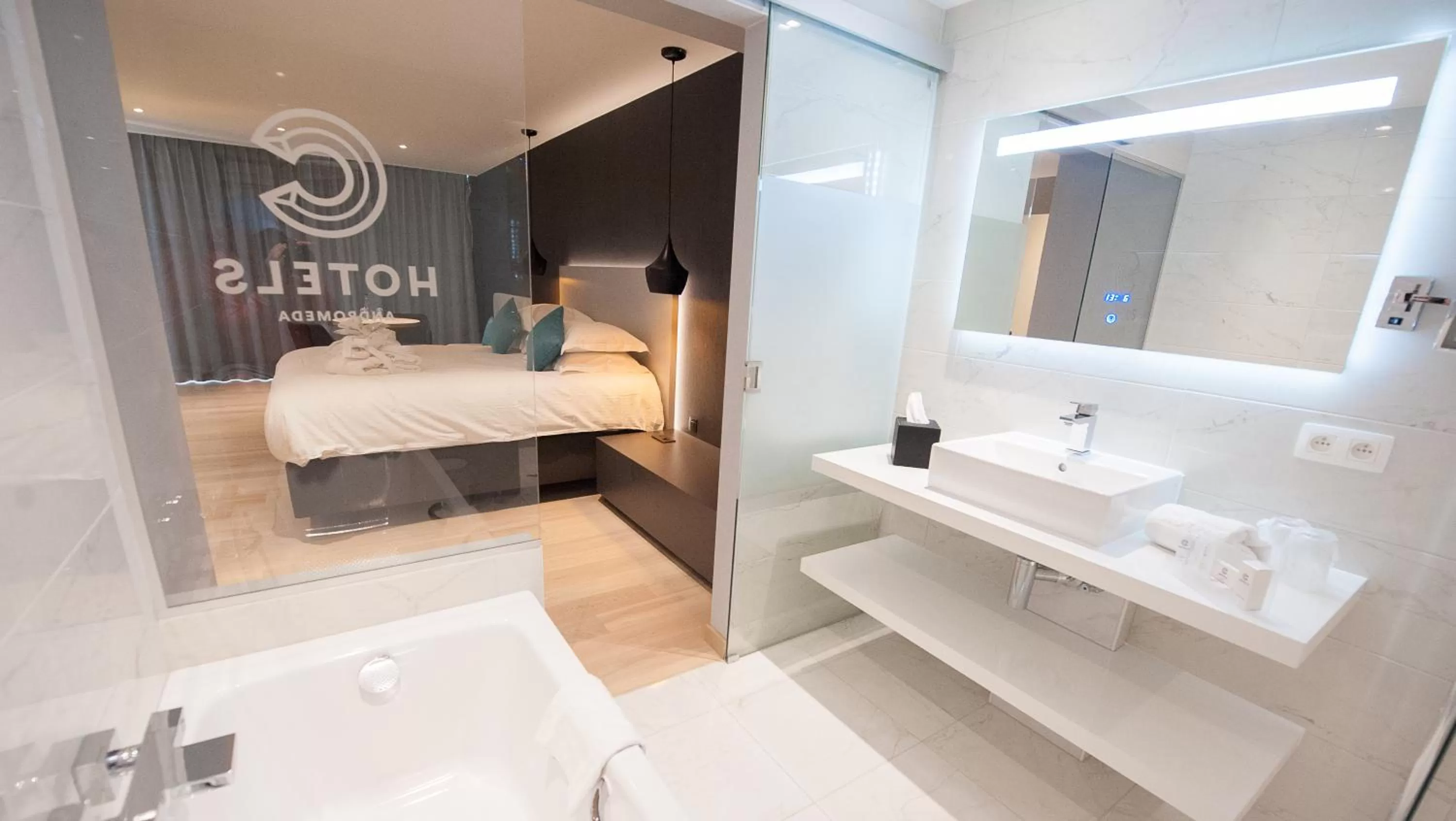 Bathroom in C-Hotels Andromeda