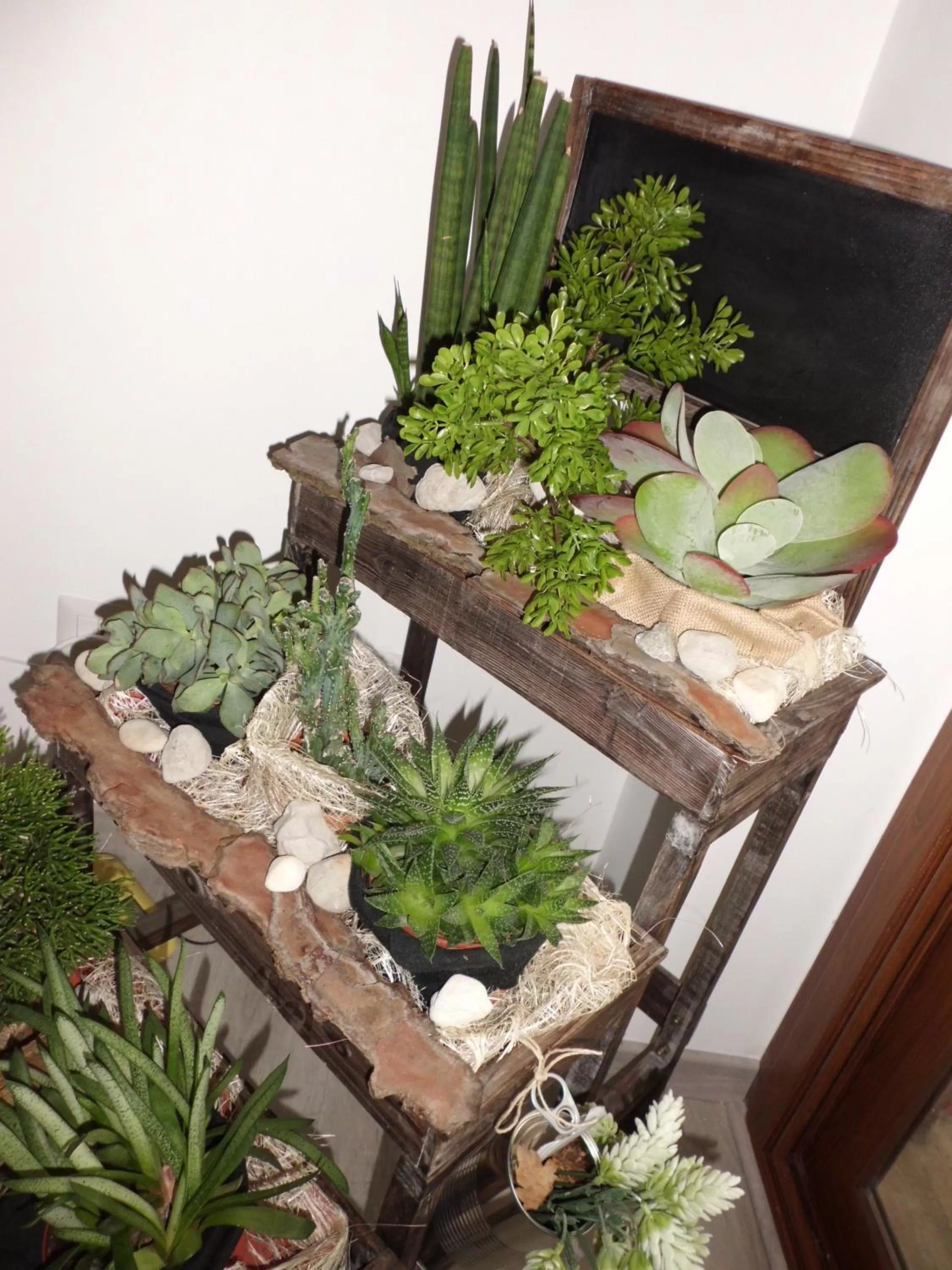 Decorative detail in B&B More Than Rome