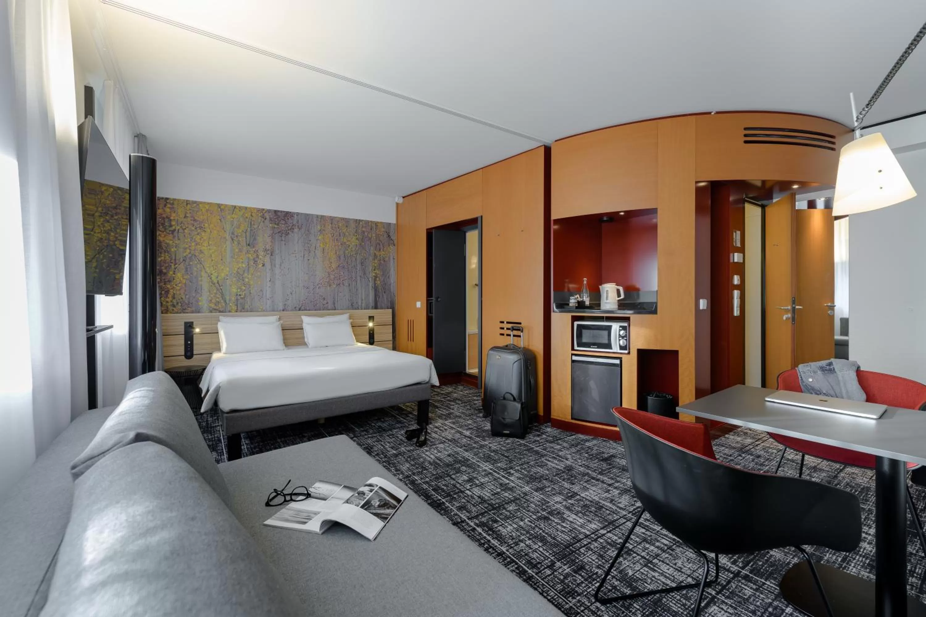 Staff, Bed in Novotel Suites München Parkstadt Schwabing