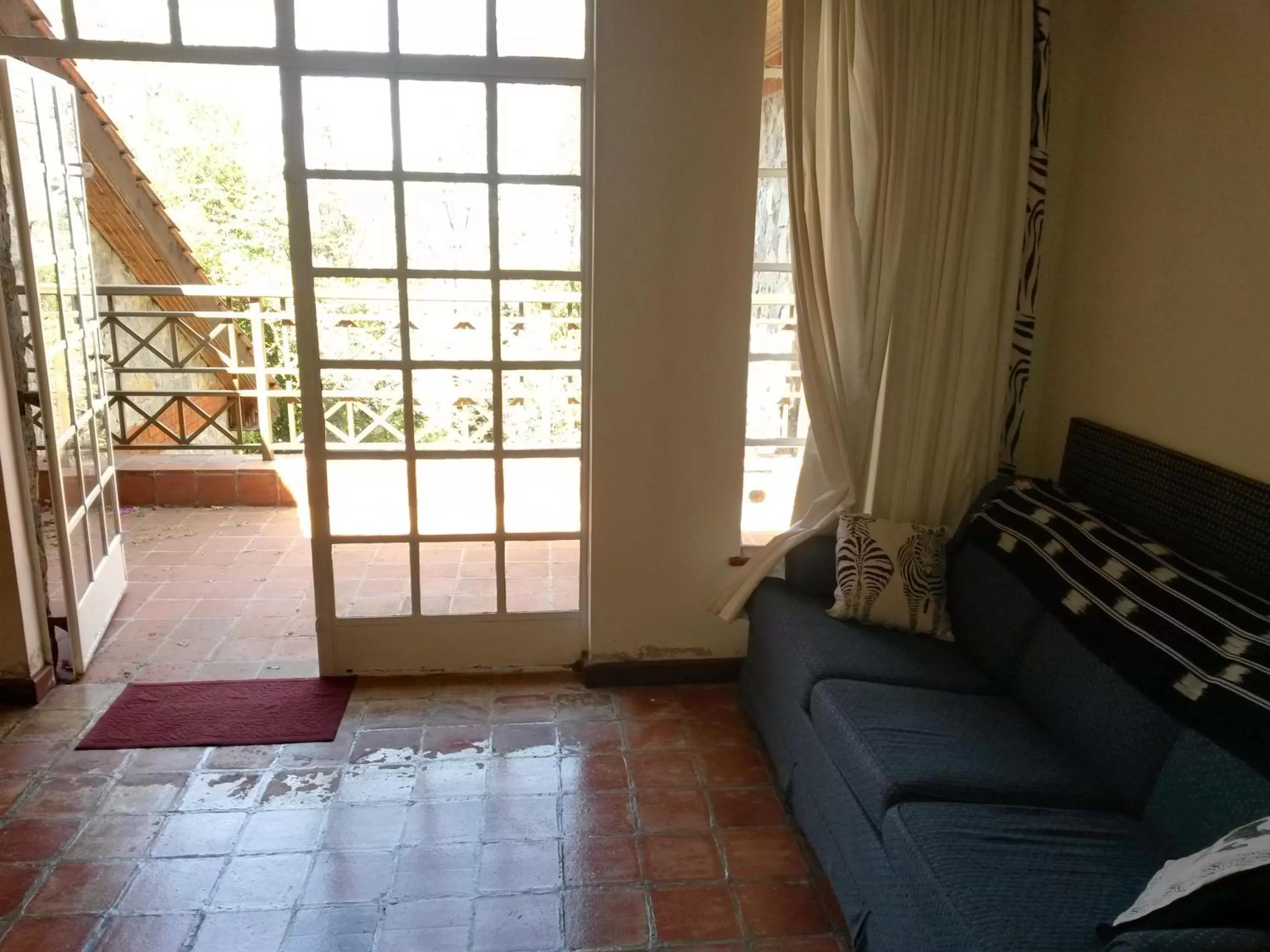 Balcony/Terrace, Seating Area in Mwanzo Lodge