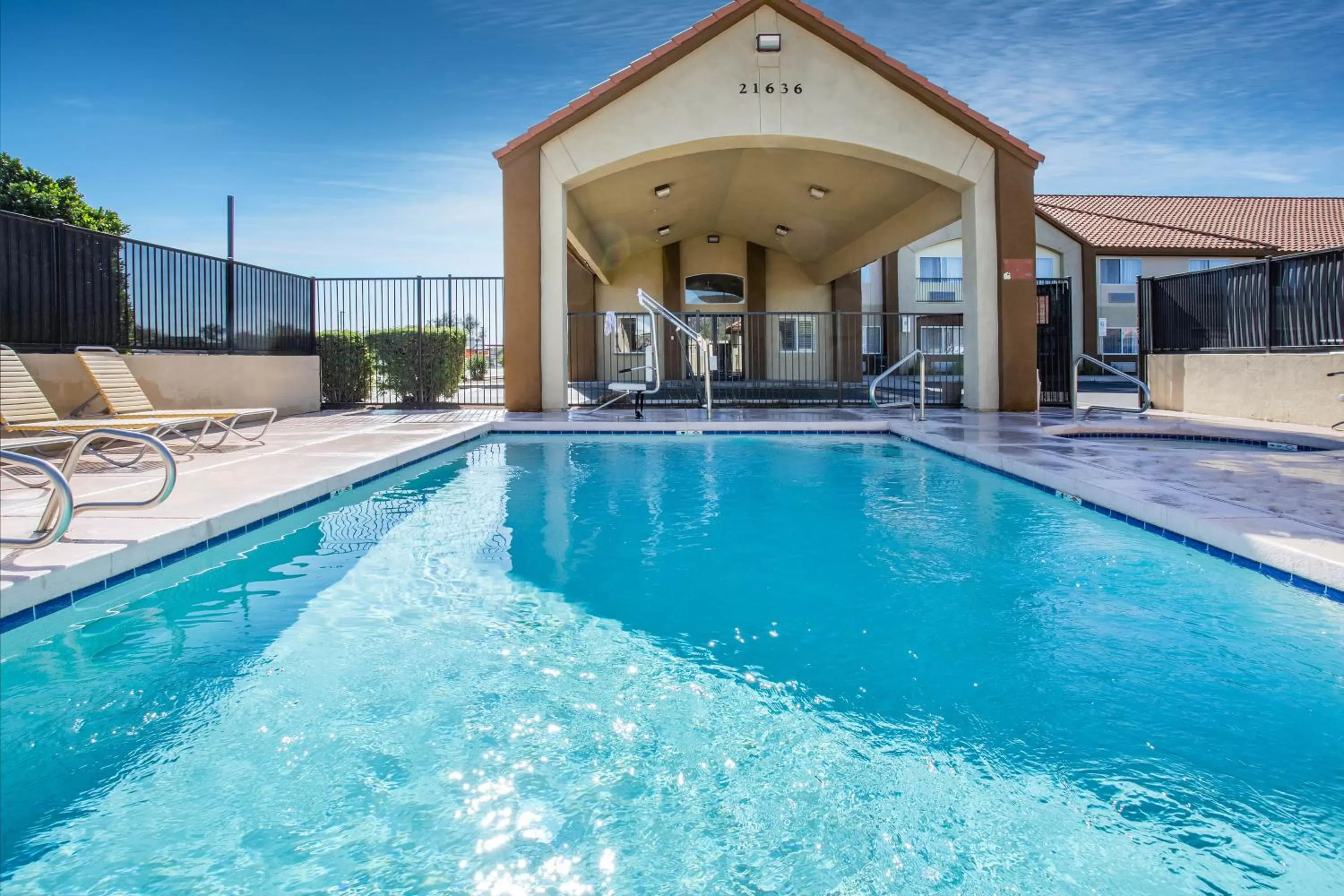Swimming pool in Days Inn by Wyndham Phoenix North