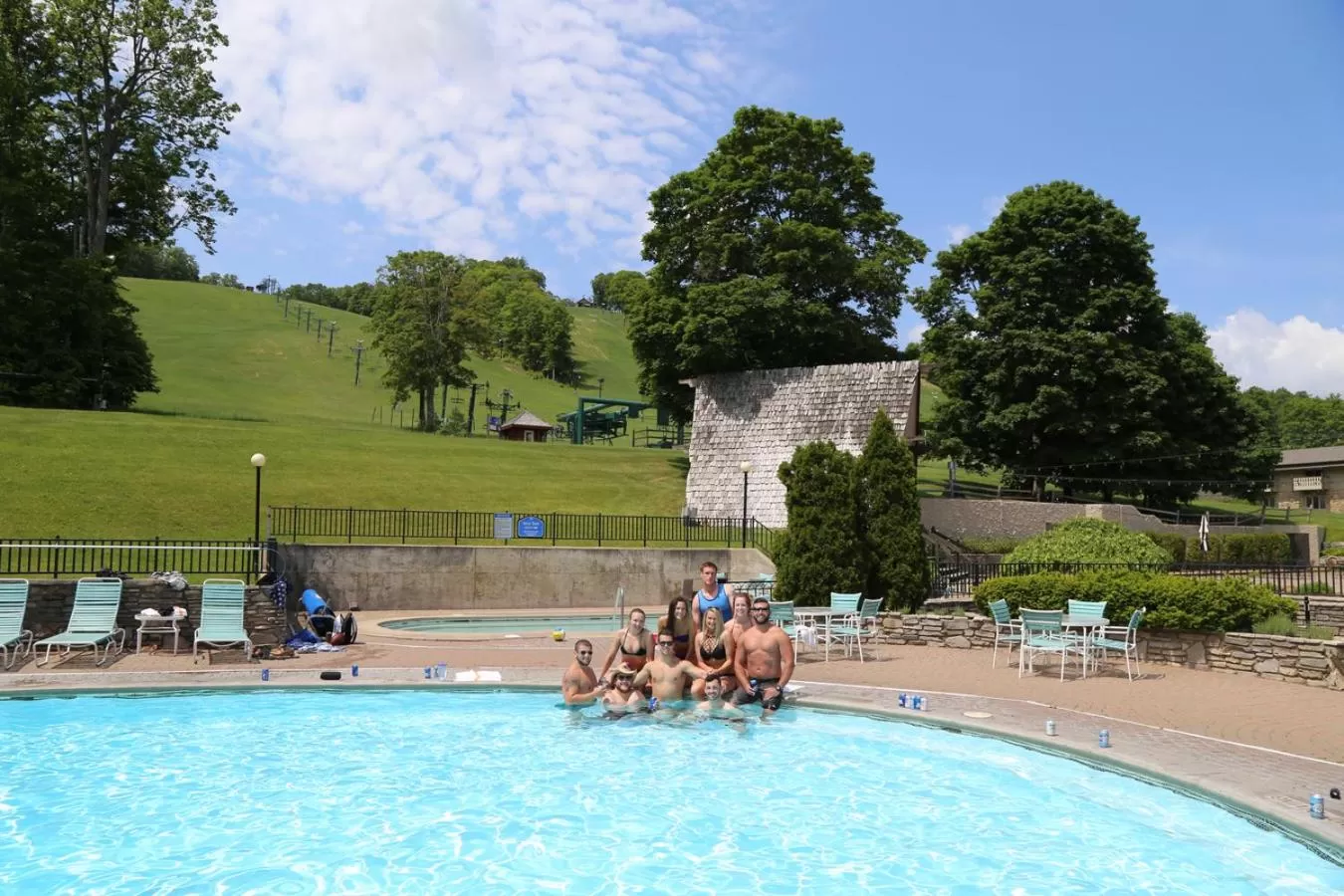 Swimming pool in Boyne Mountain Resort