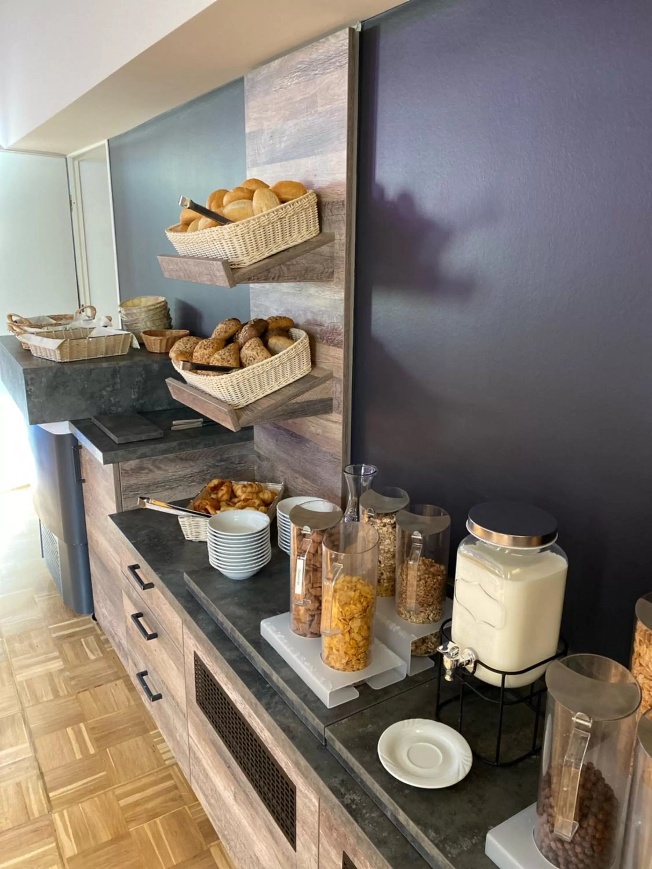 Buffet breakfast, Food in Familienhotel "Rhön Feeling"