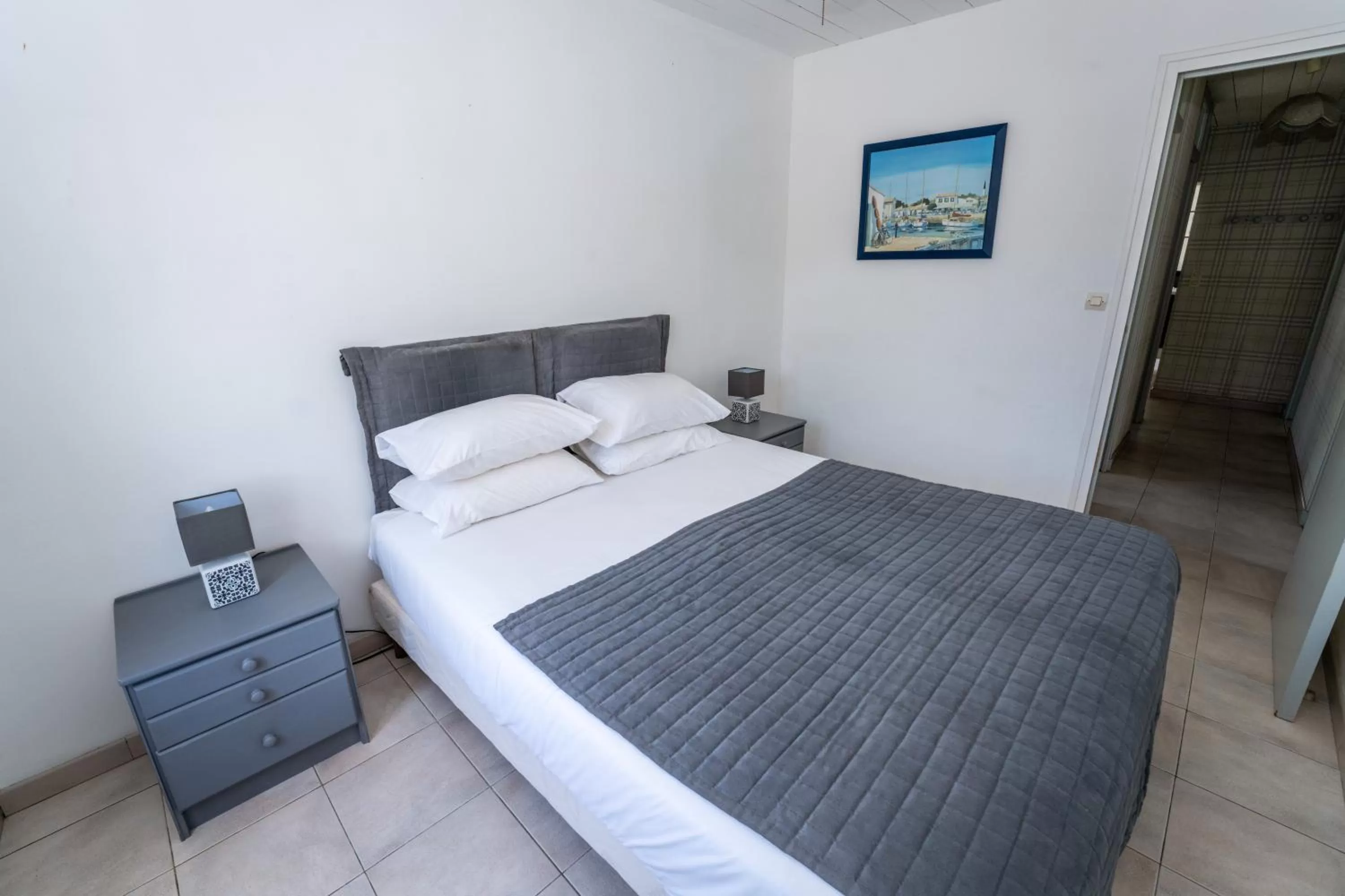 Bed in Hôtel Restaurant & Spa Plaisir